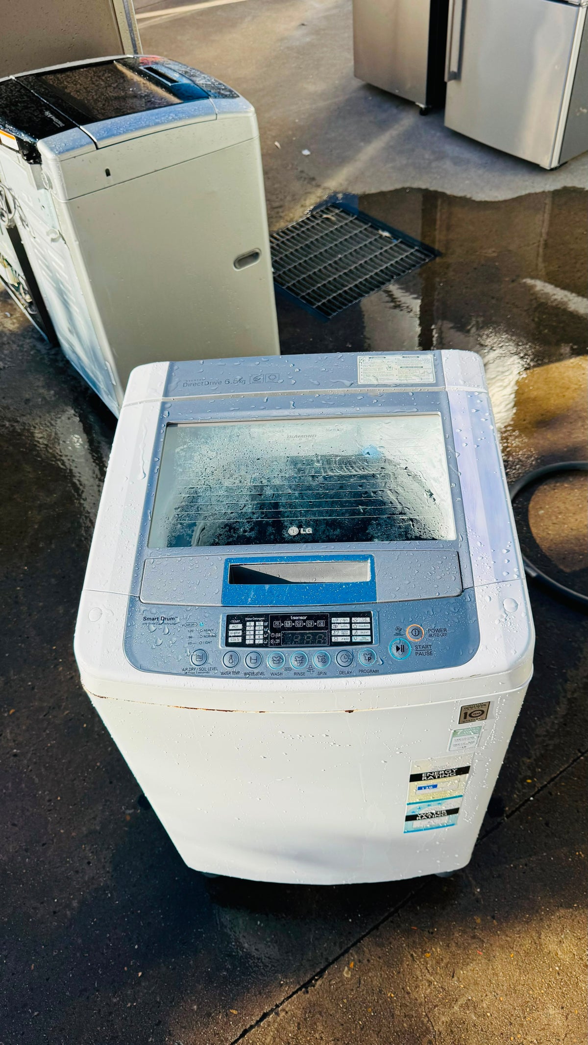 LG 6.5KGS TOP LOADER WASHING MACHINE
