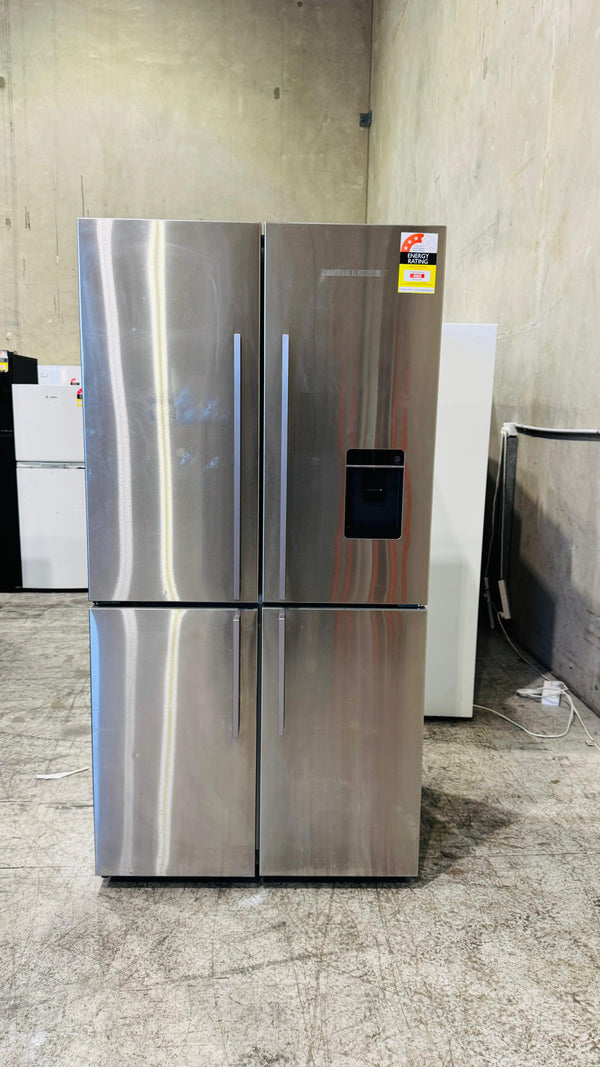 FISHER AND PAYKEL 605 LITRES QUAD DOOR FRIDGE FREEZER