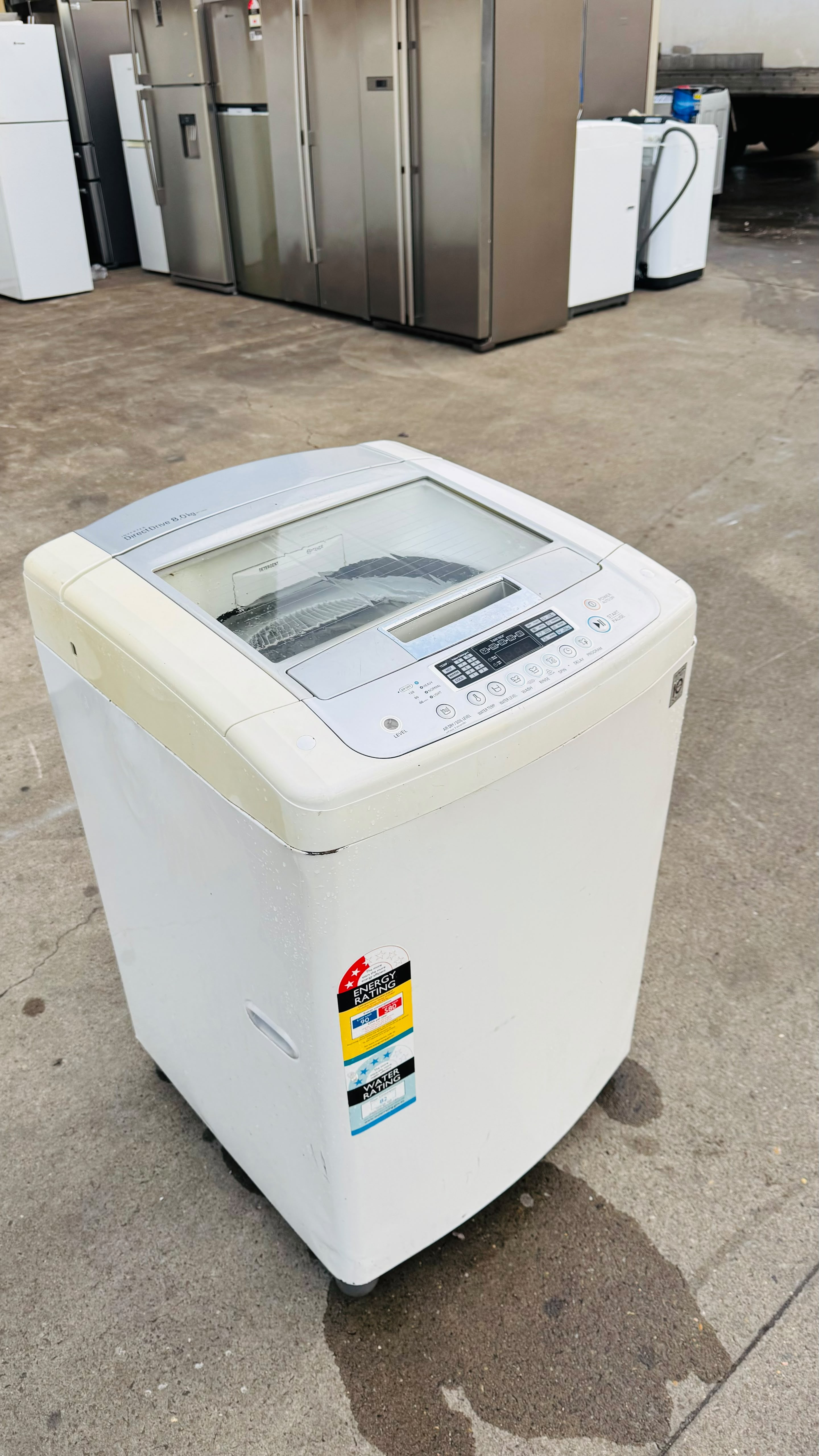 LG 8KGS TOP LOADER WASHING MACHINE
