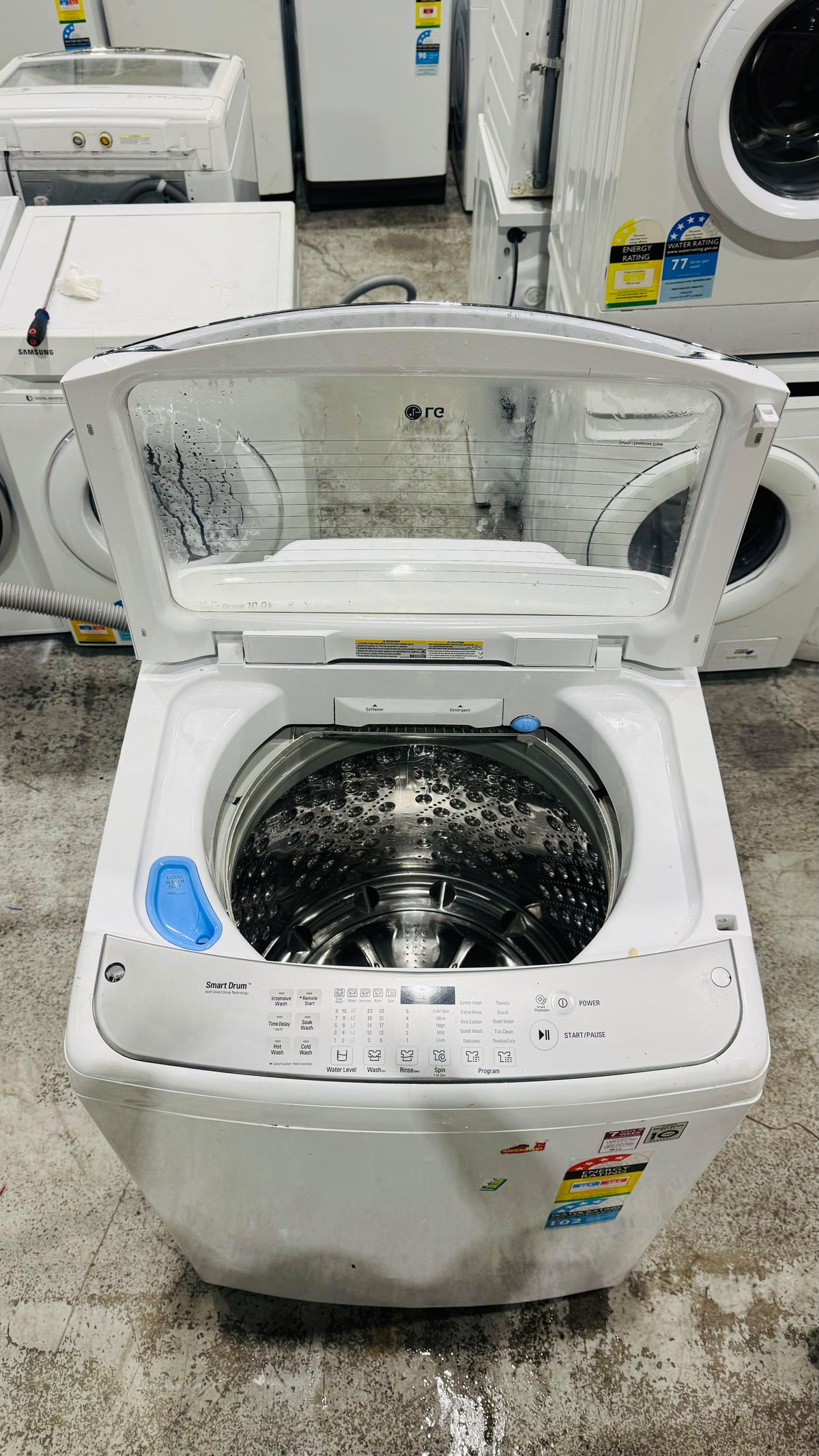 LG 10KGS TOP LOADER WASHING MACHINE