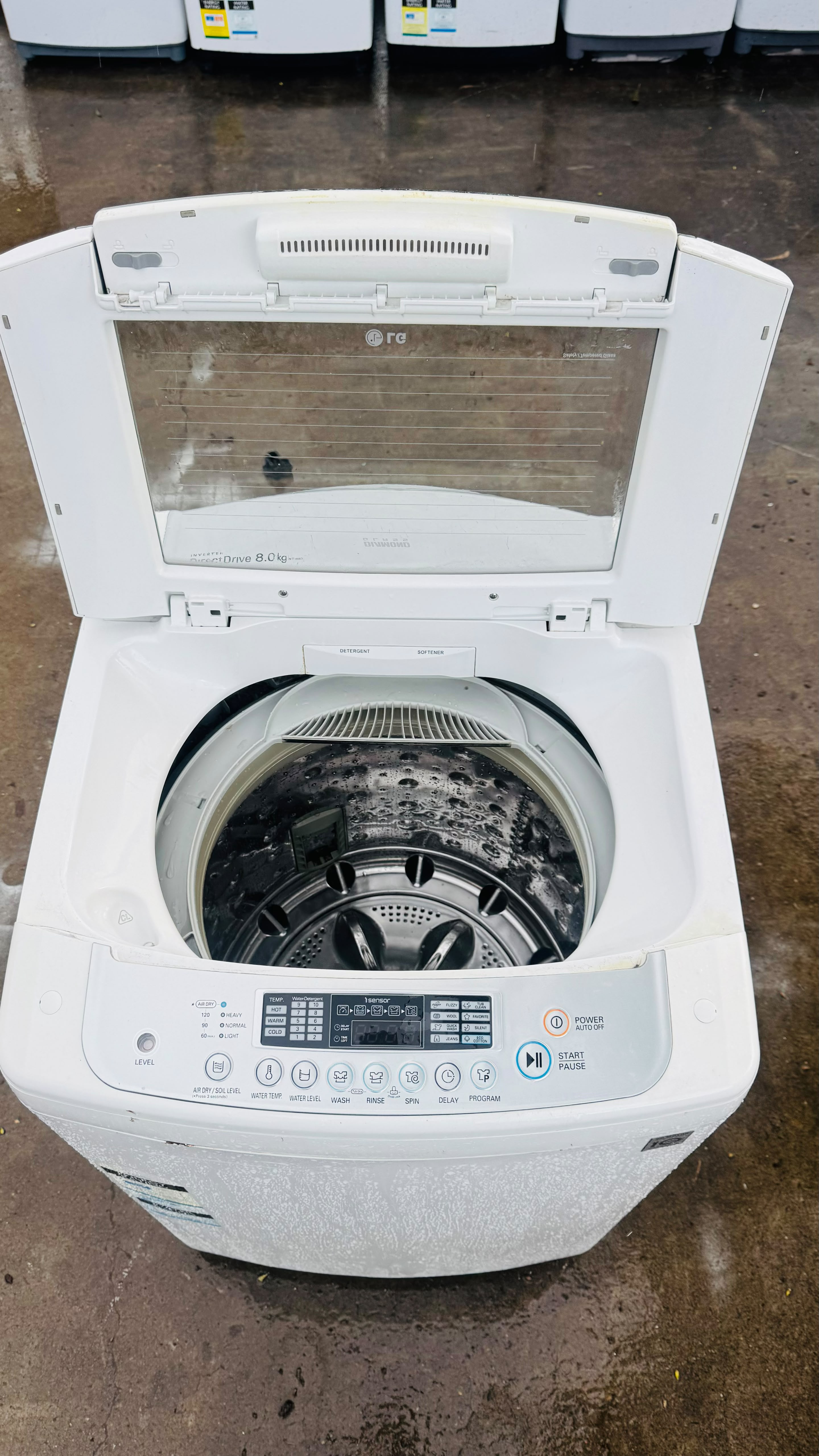 LG 8KGS TOP LOADER WASHING MACHINE
