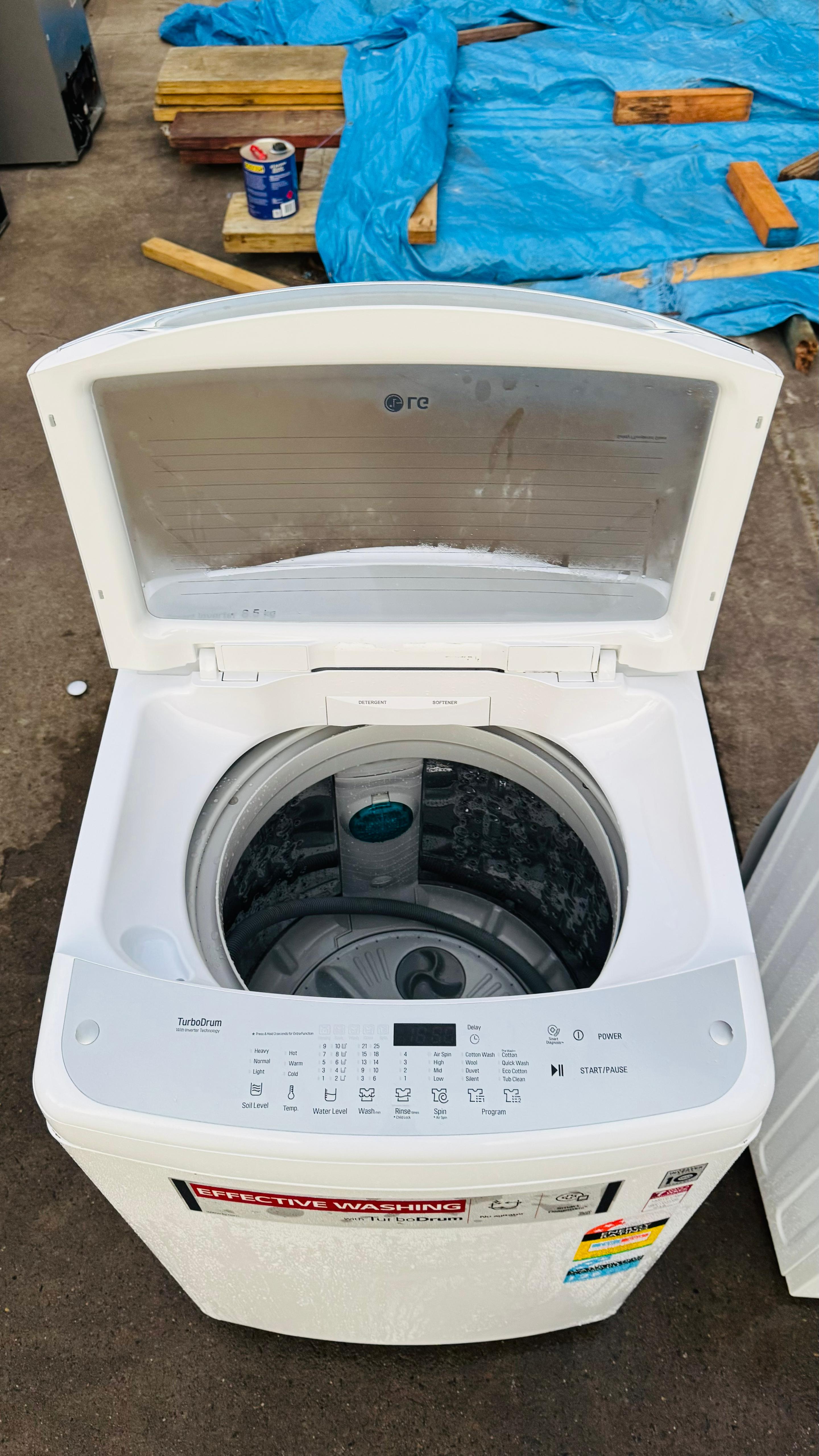 LG 8.5 KGS TOP LOADER WASHING MACHINE