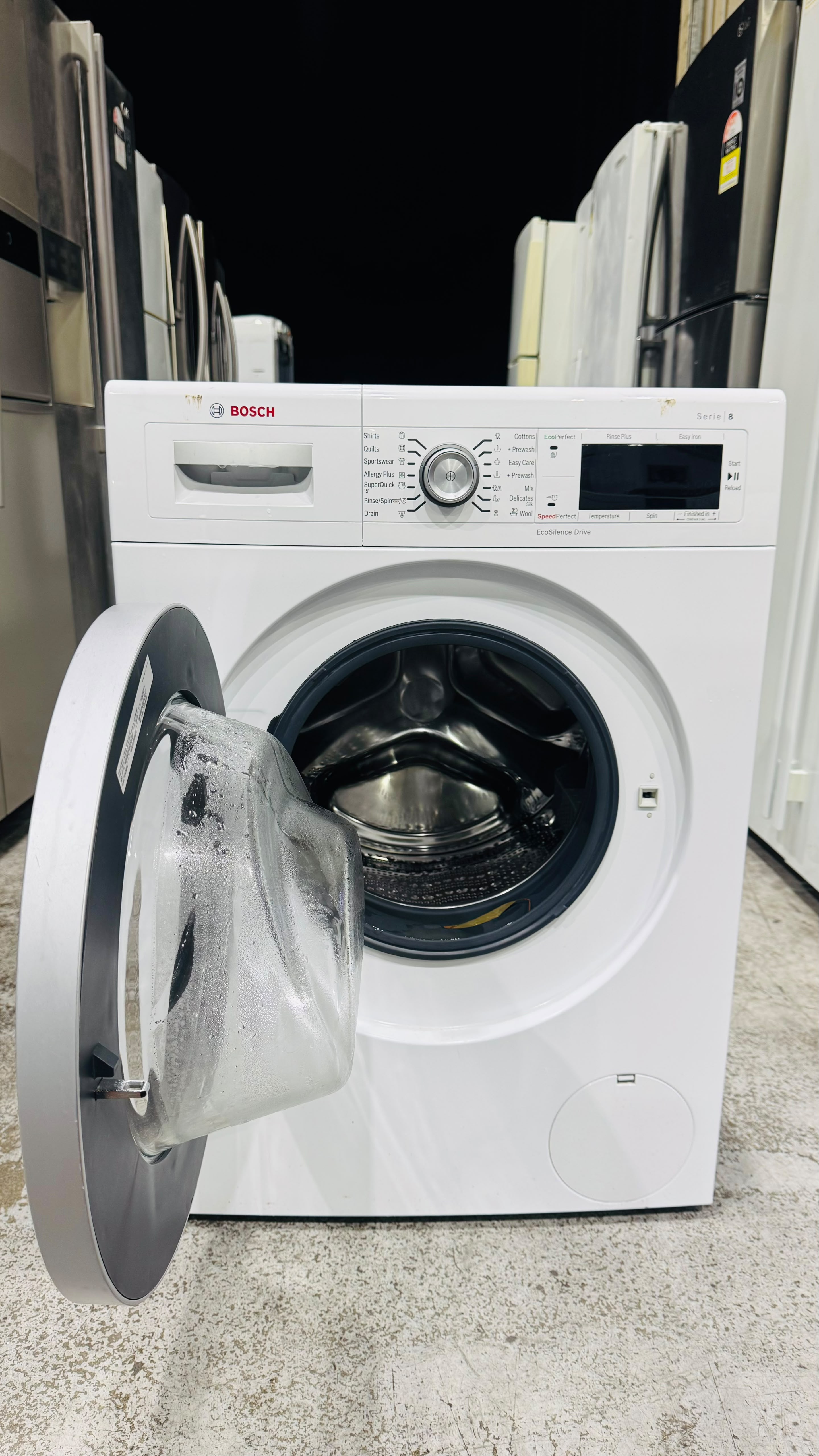 BOSCH 8KGS FRONT LOADER WASHING MACHINE