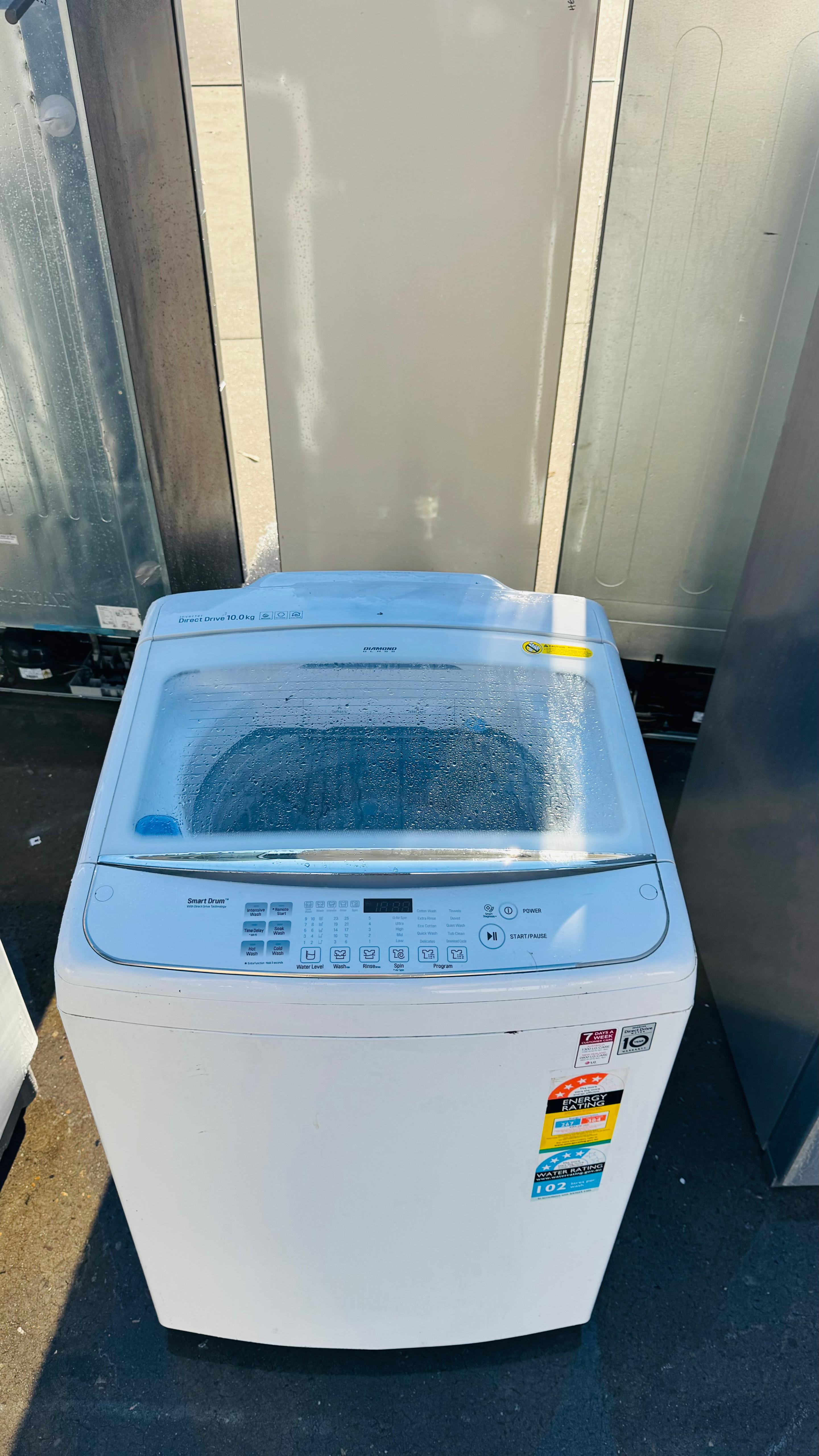 LG 10KGS TOP LOADER WASHING MACHINE