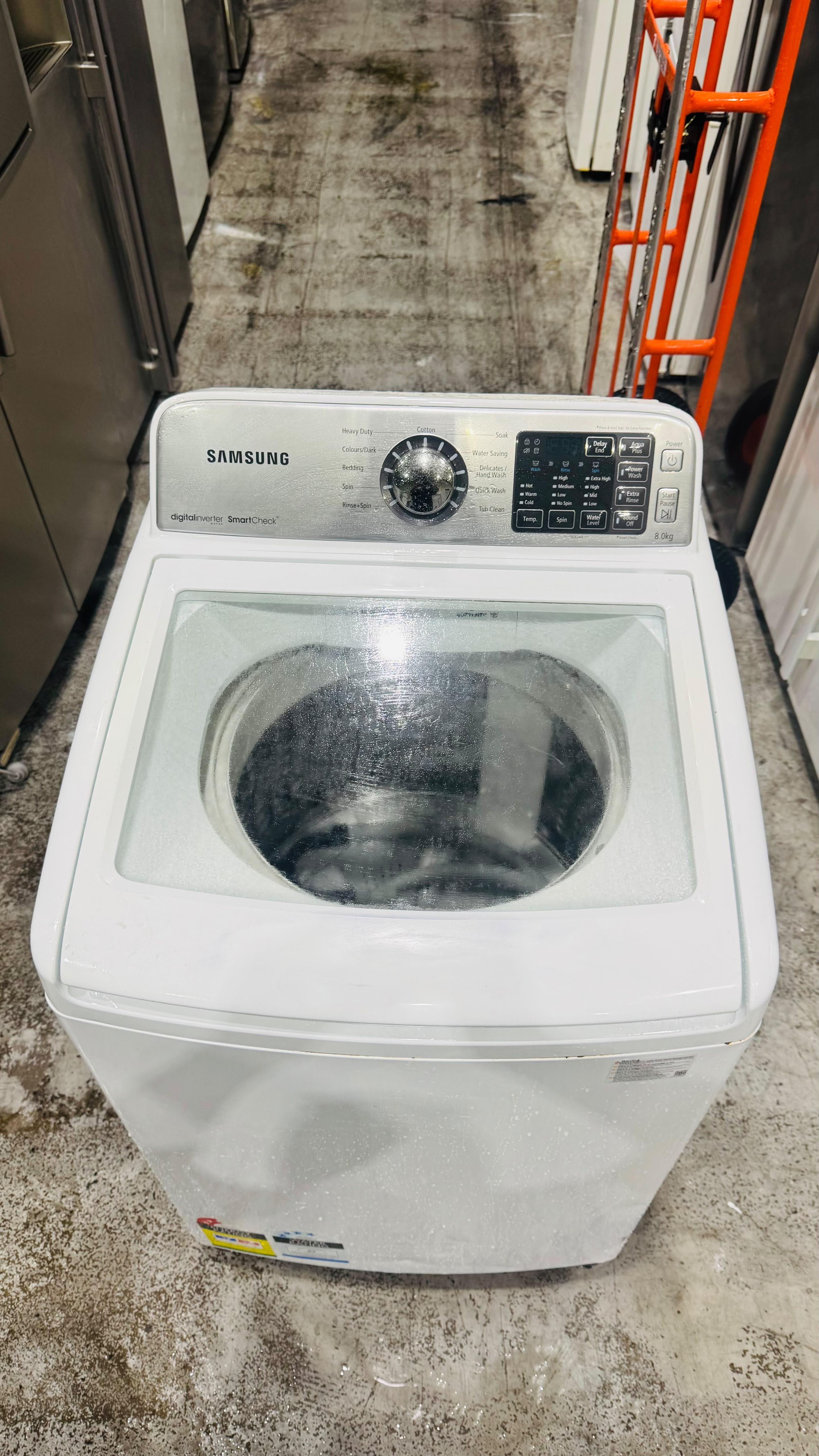 SAMSUNG 8KGS TOP LOADER WASHING MACHINE