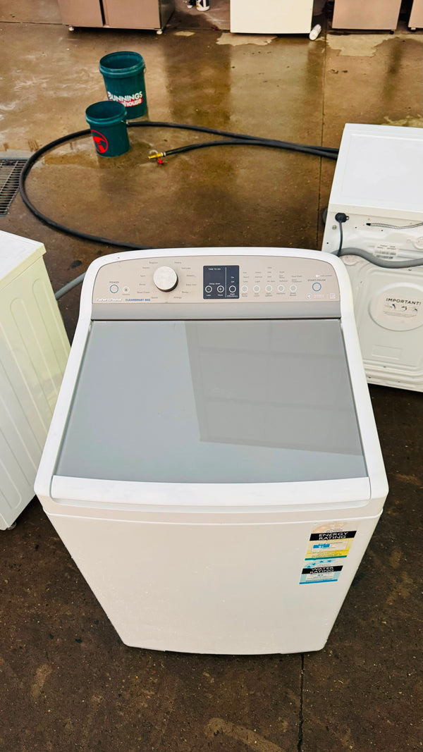 FISHER AND PAYKEL 8KGS TOP LOADER WASHING MACHINE