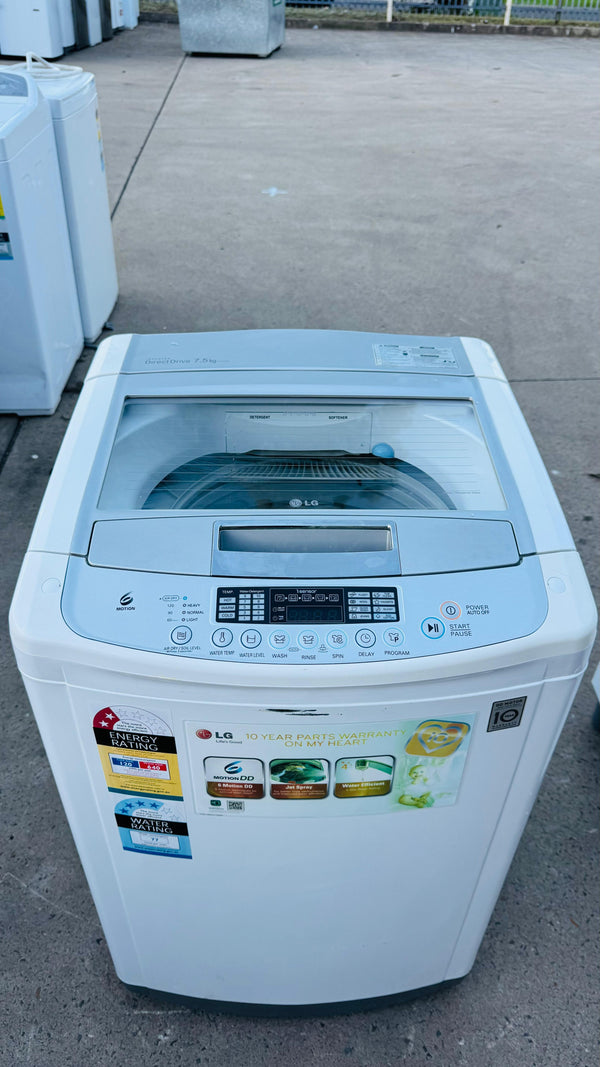 LG 7.5KGS TOP LOADER WASHING MACHINE