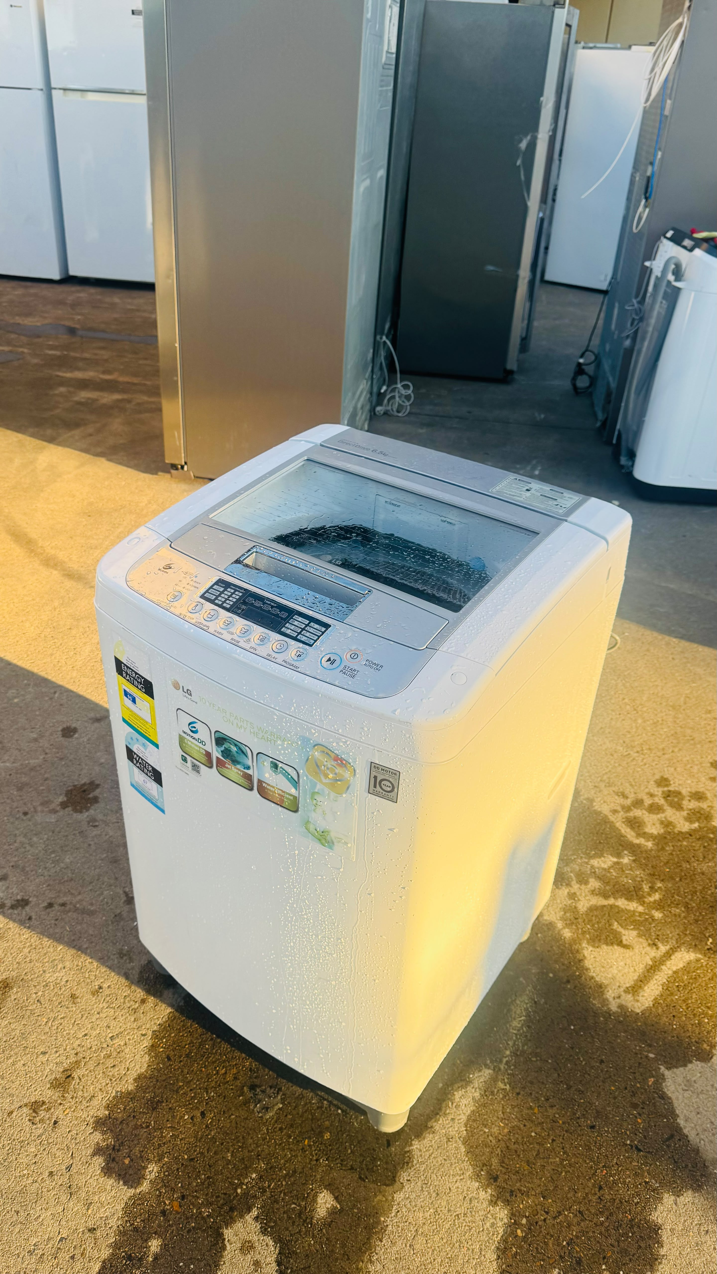 LG 6.5KGS TOP LOADER WASHING MACHINE