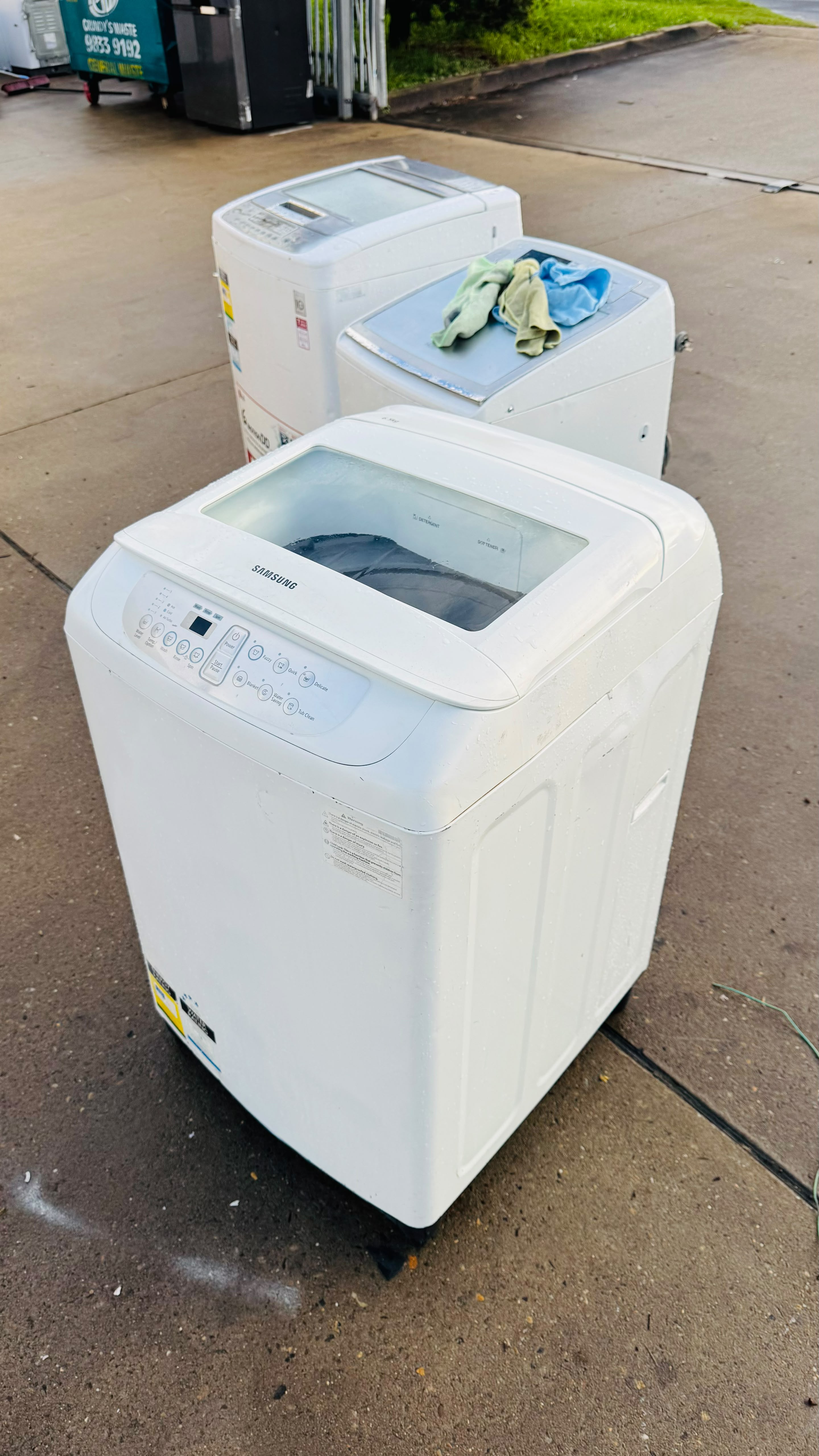 SAMSUNG 6.5KGS TOP LOADER WASHING MACHINE