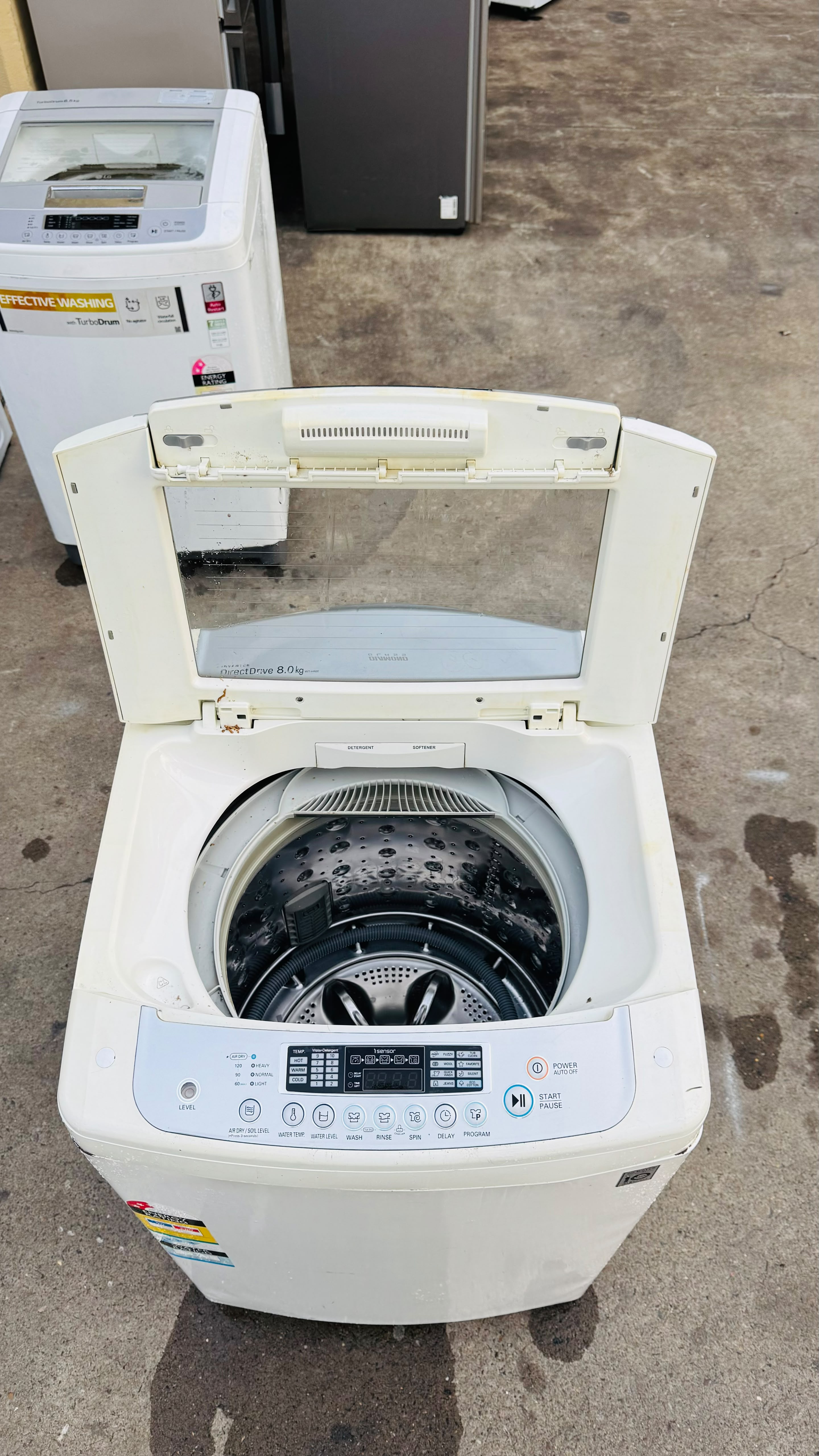 LG 8KGS TOP LOADER WASHING MACHINE