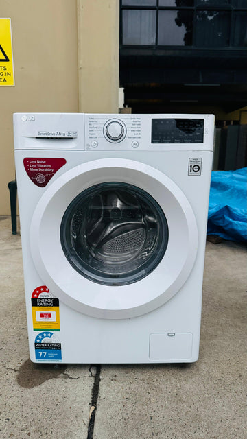 LG 7.5KGS FRONT LOADER WASHING MACHINE