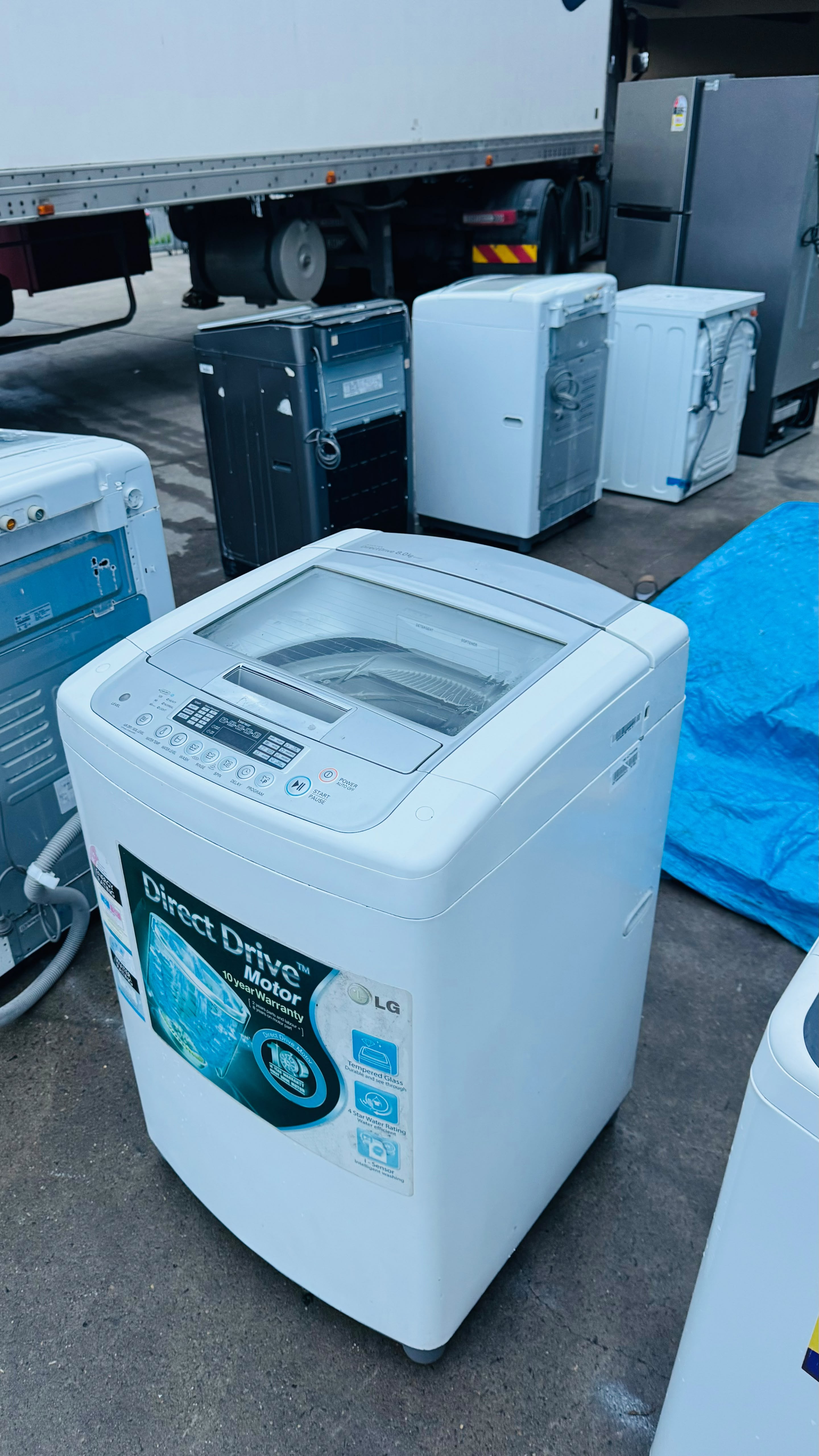LG 8KGS TOP LOADER WASHING MACHINE