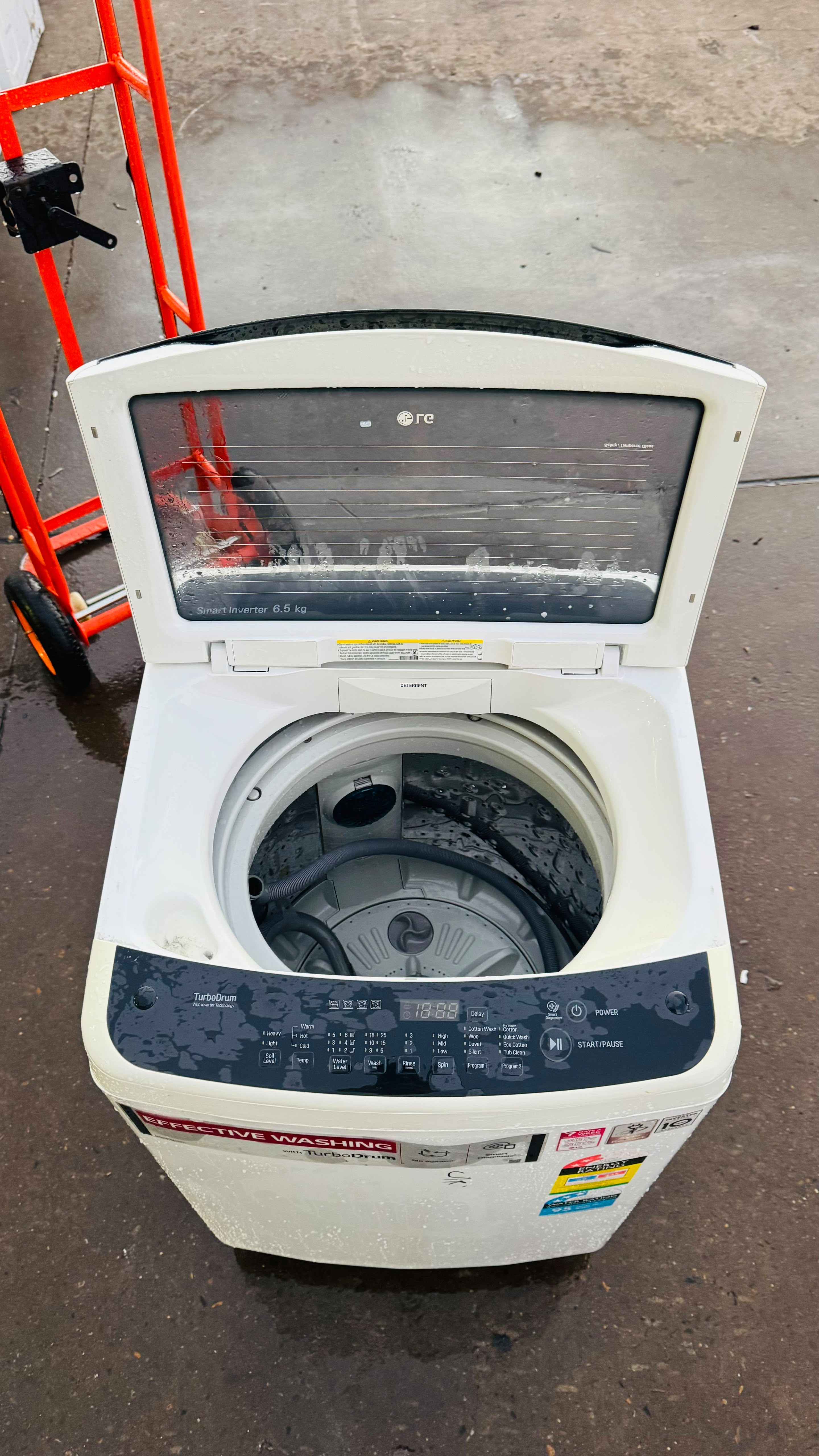 LG 6.5KGS TOP LOADER WASHING MACHINE