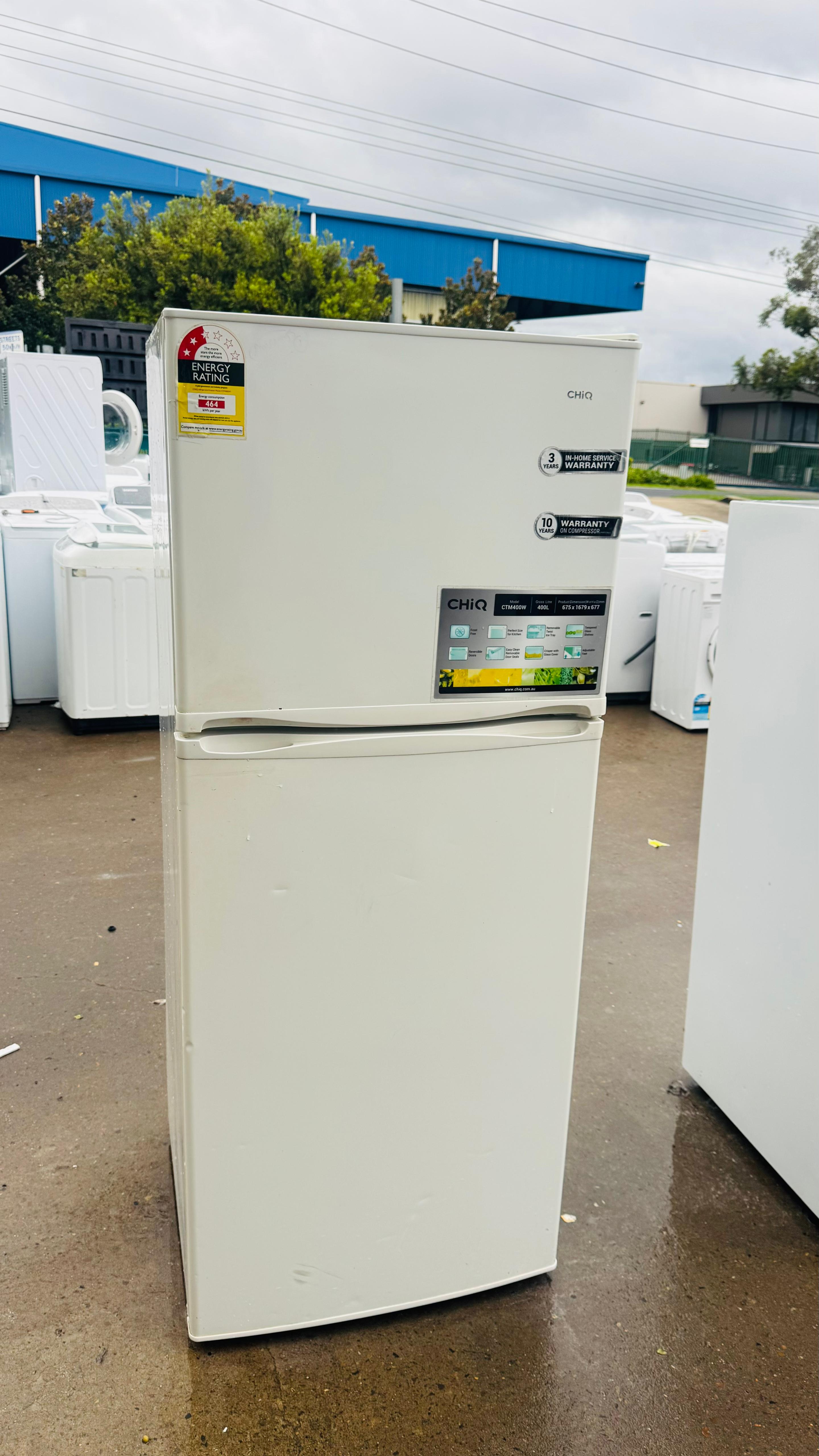 CHIQ 400 LITRES FRIDGE FREEZER