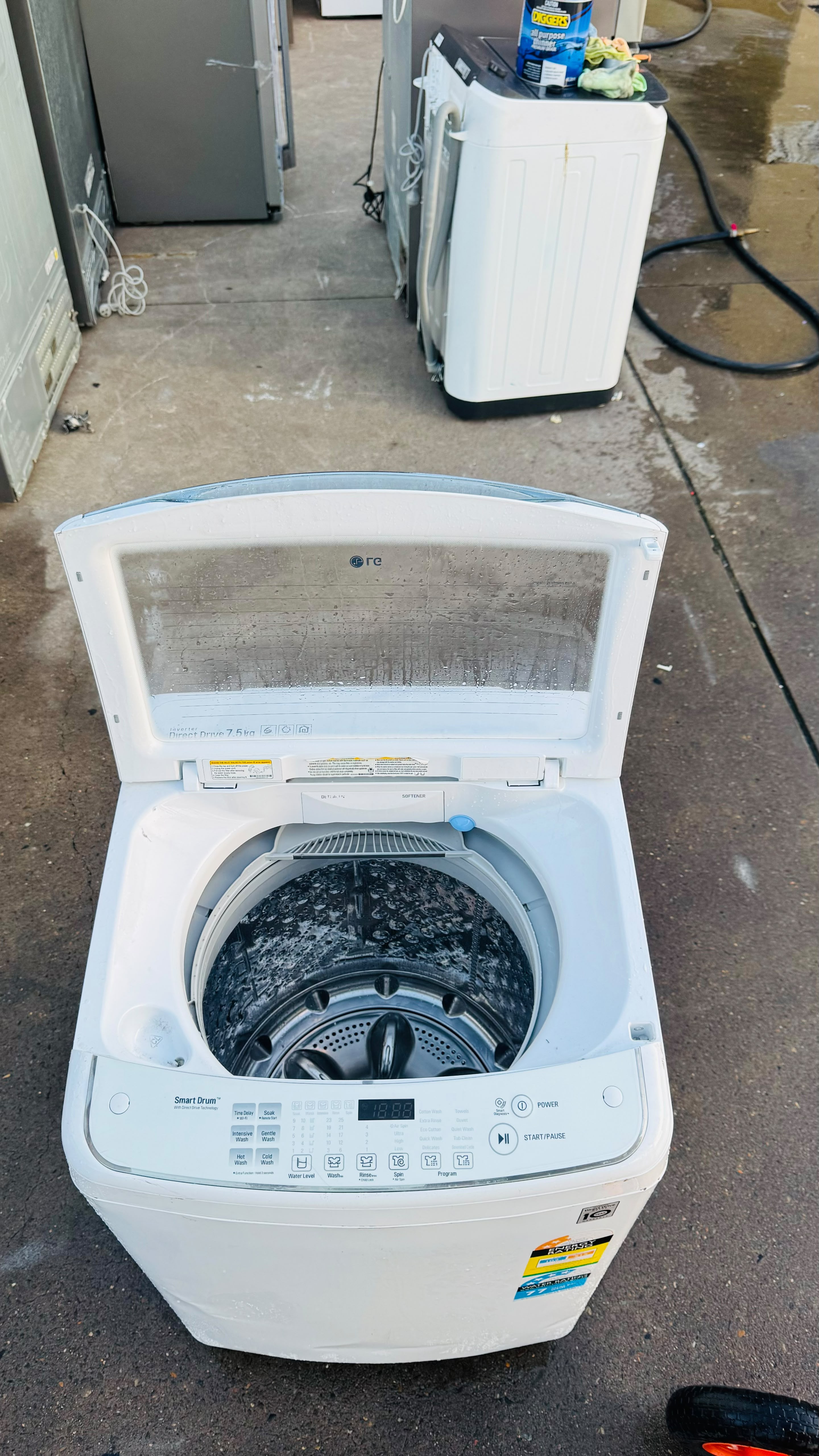 LG 7.5KGS TOP LOADER WASHING MACHINE