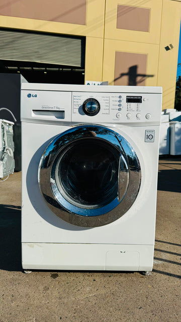 LG 7.5KGS FRONT LOADER WASHING MACHINE