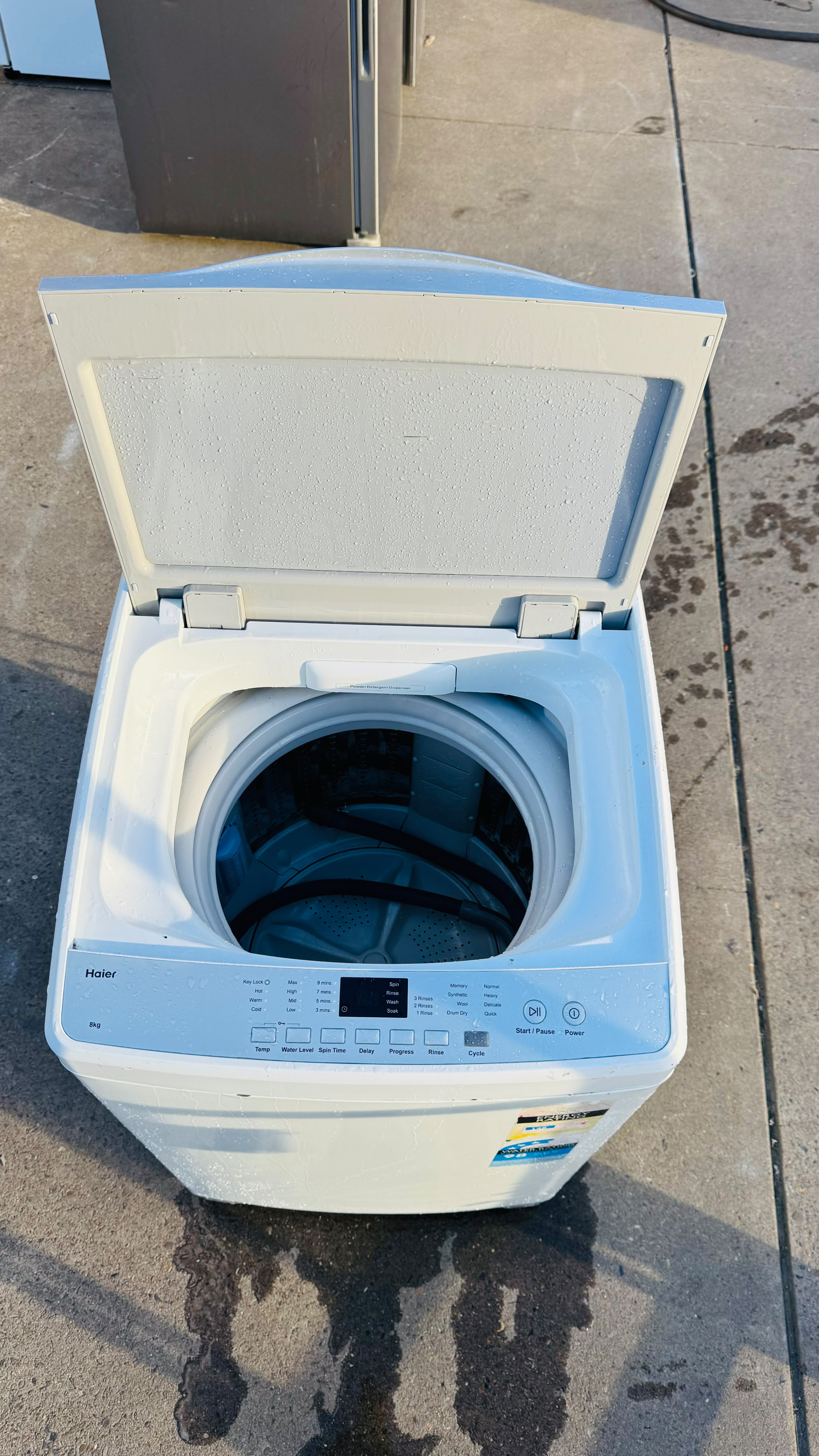 HAIER 8KGS TOP LOADER WASHING MACHINE