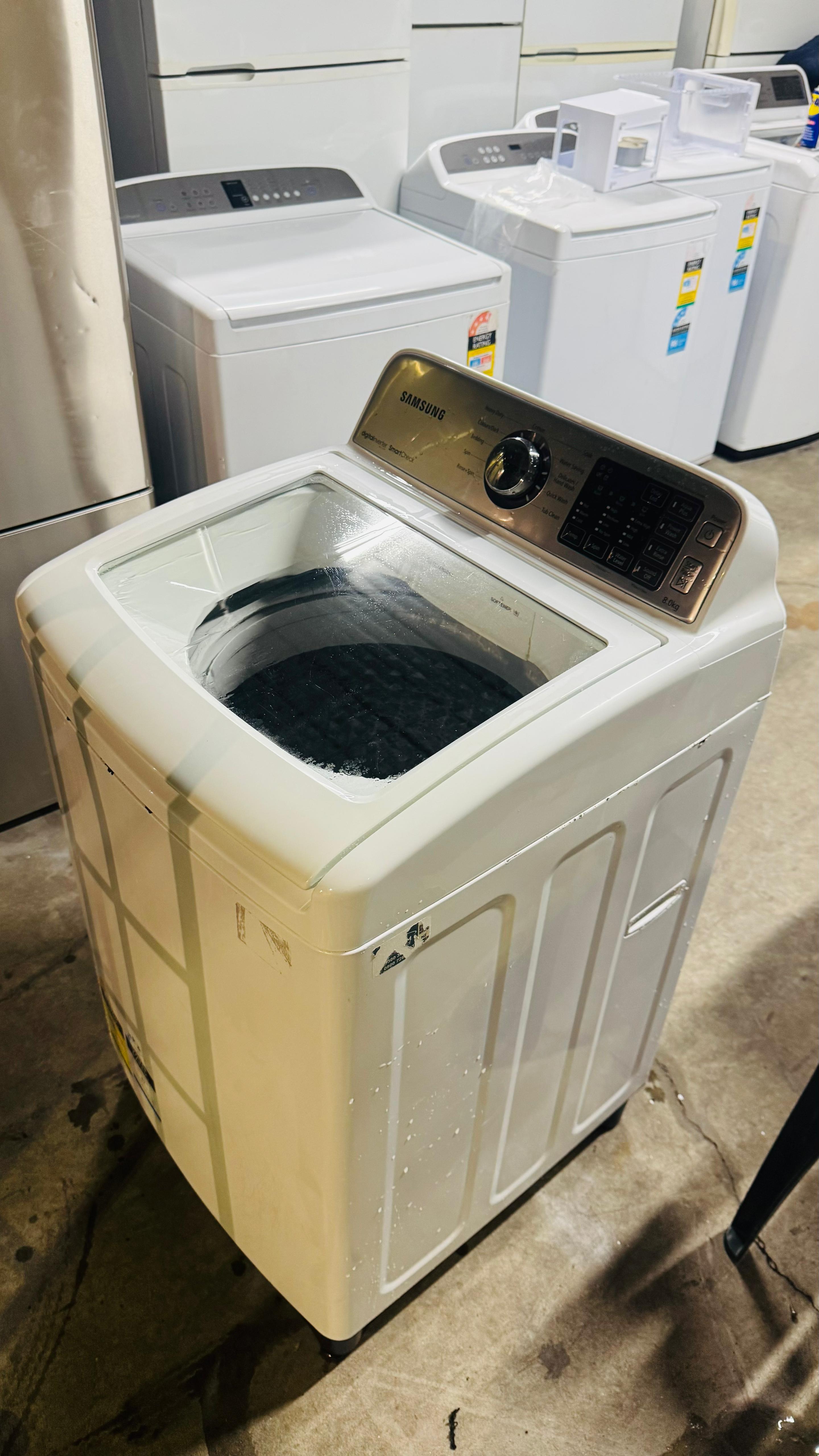 SAMSUNG 8KGS TOP LOADER WASHING MACHINE