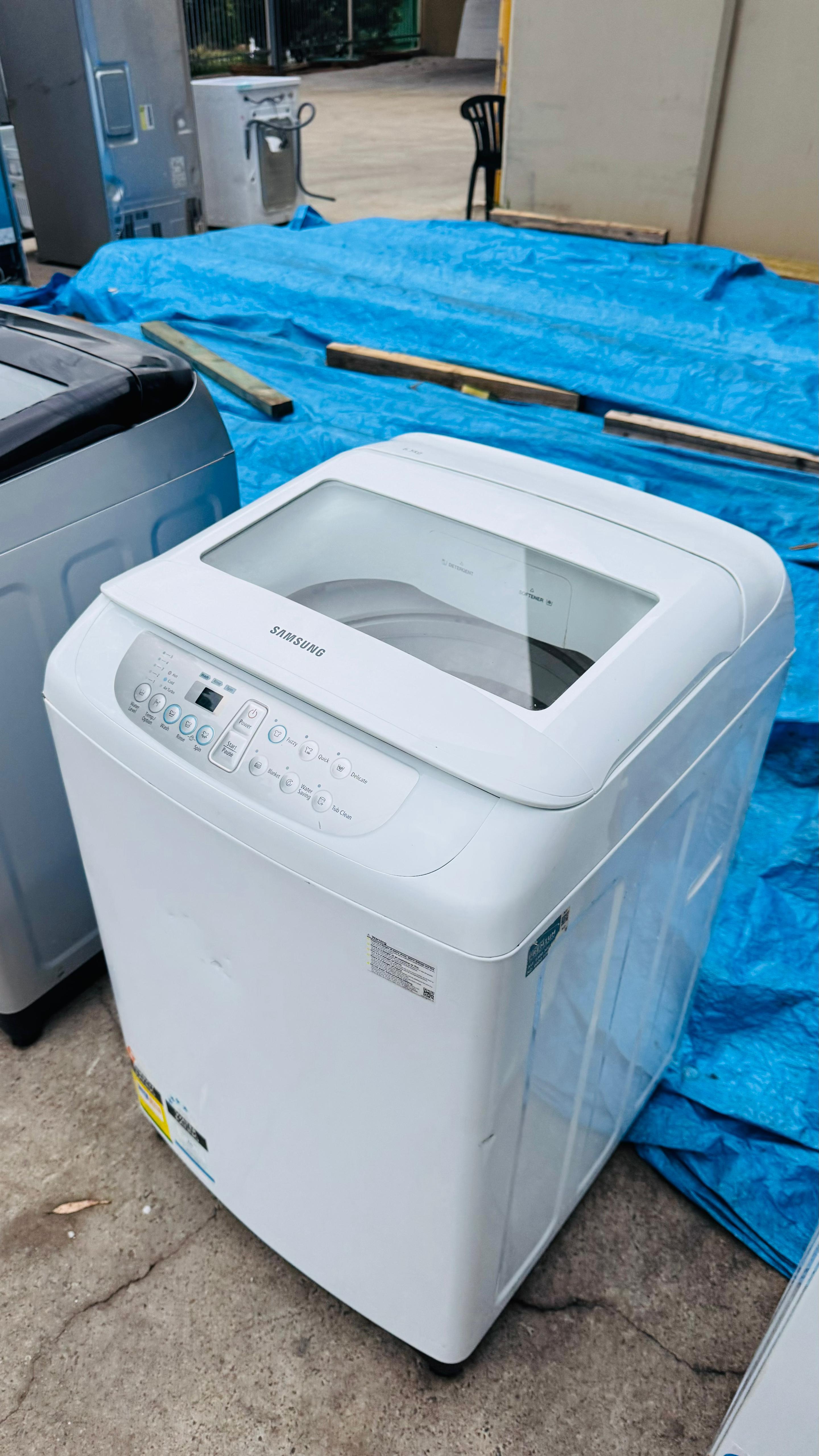 SAMSUNG 6.5KGS TOP LOADER WASHING MACHINE
