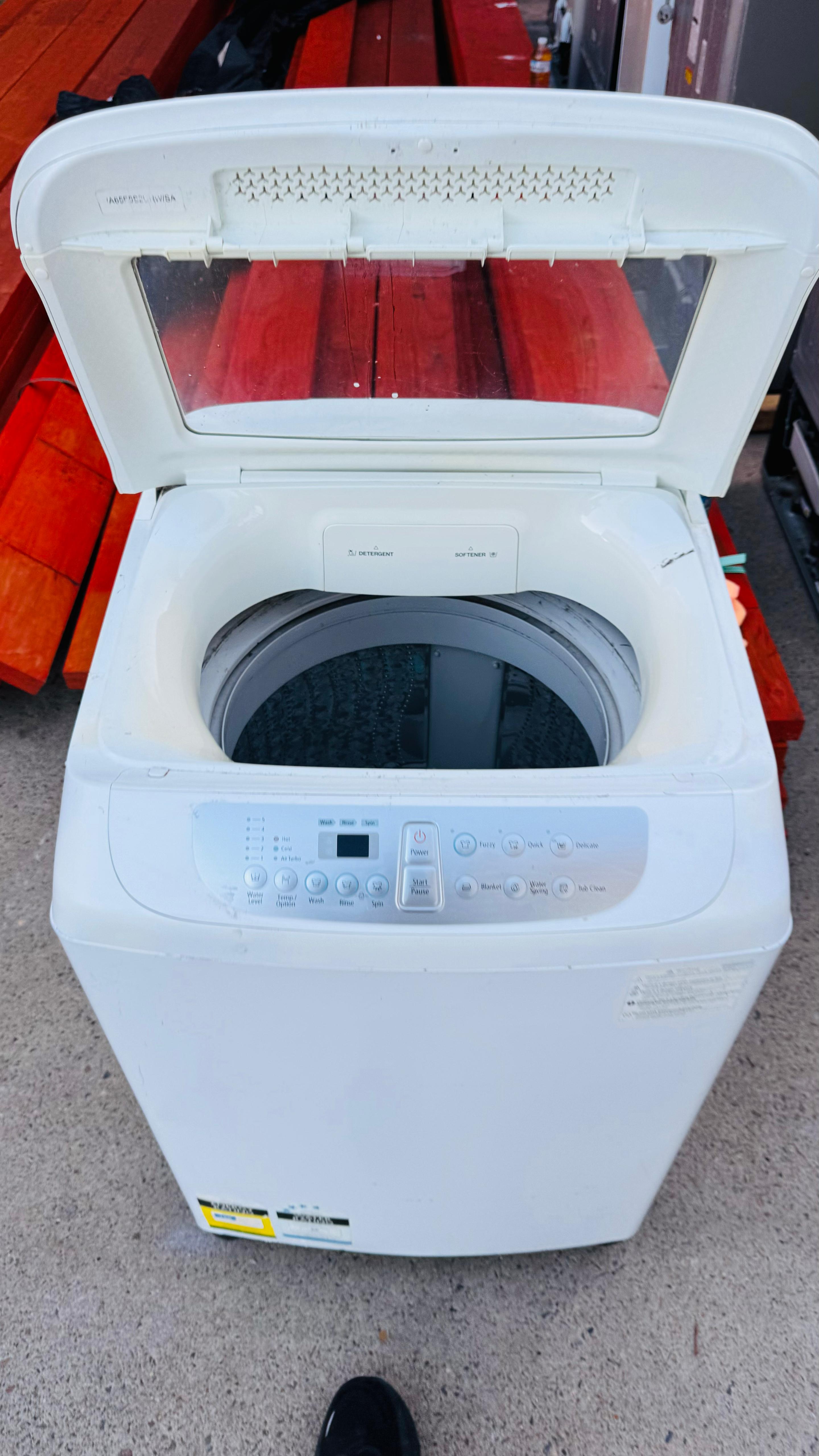 SAMSUNG 6.5KGS TOP LOADER WASHING MACHINE