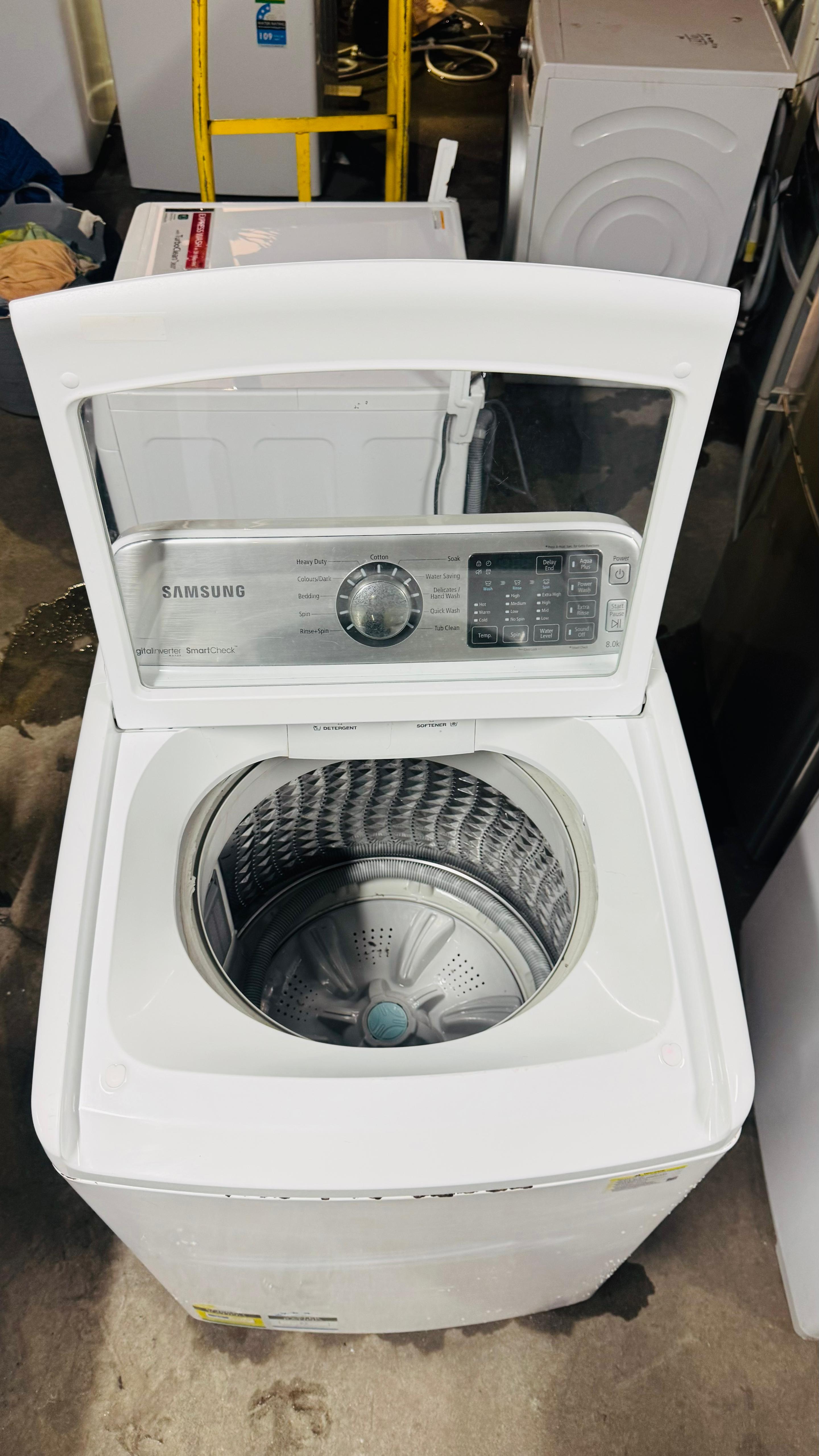 SAMSUNG 8 KGS TOP LOADER WASHING MACHINE