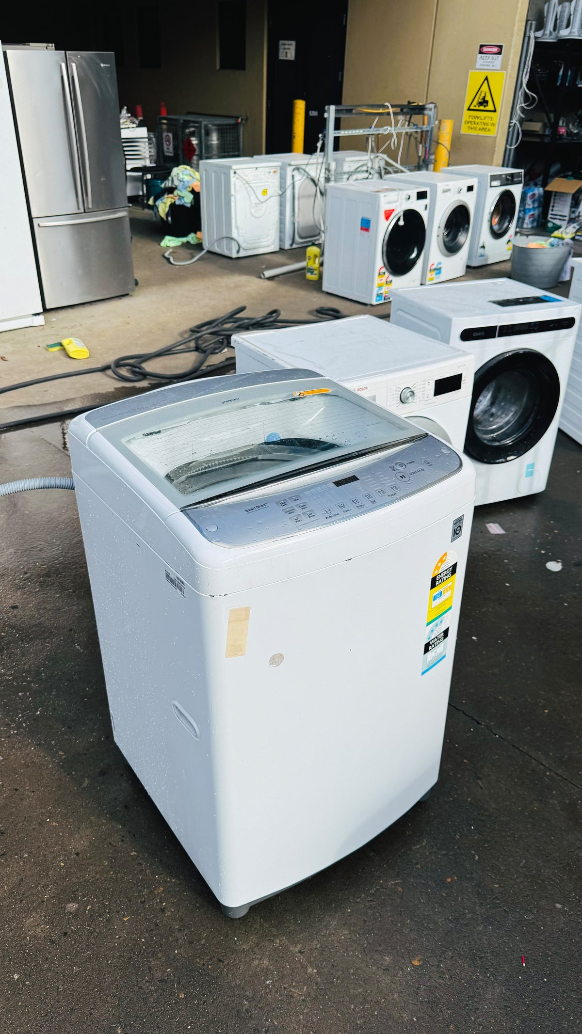 LG 9.5KGS TOP LOADER WASHING MACHINE