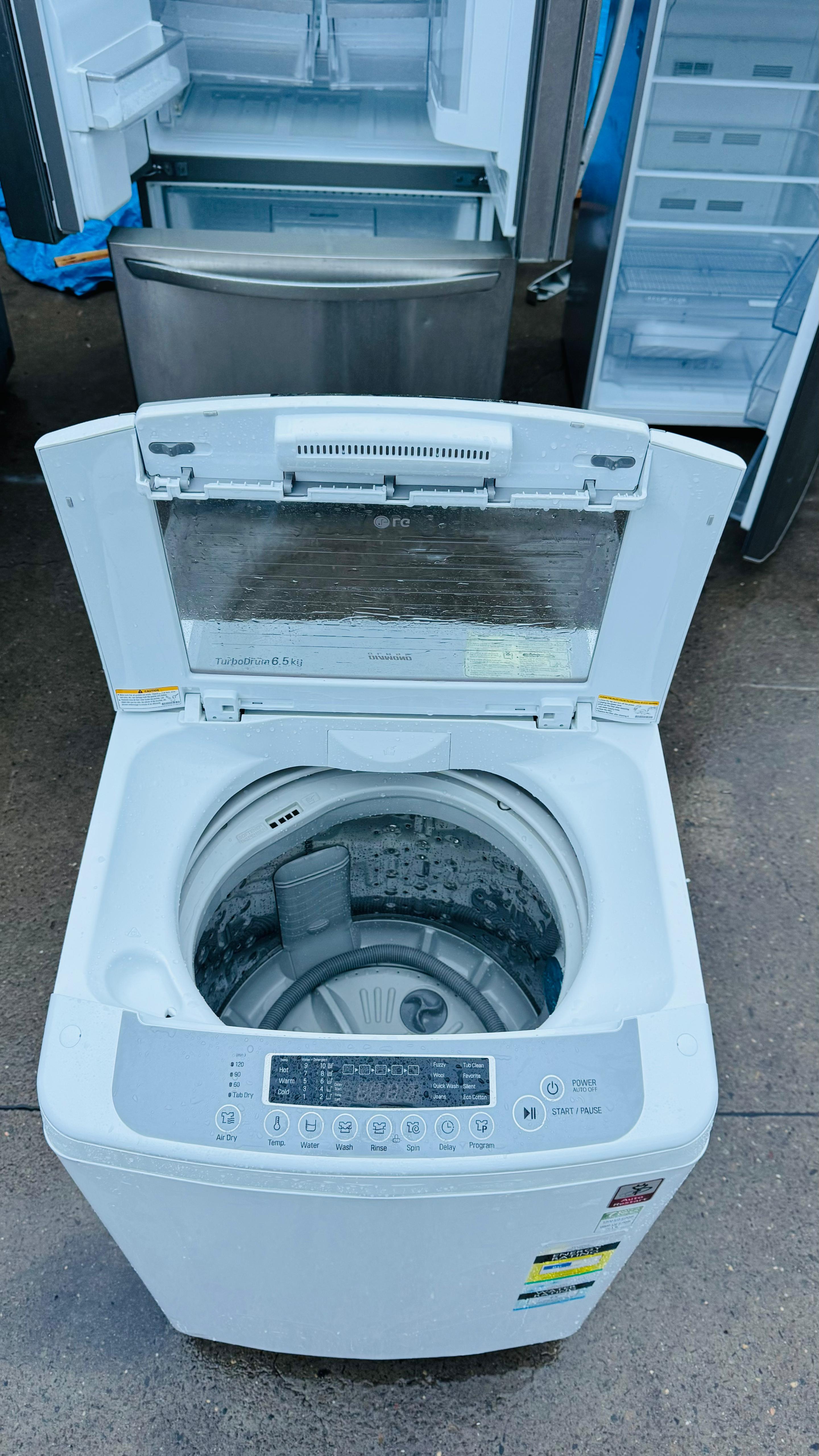 LG 6.5KGS TOP LOADER WASHING MACHINE