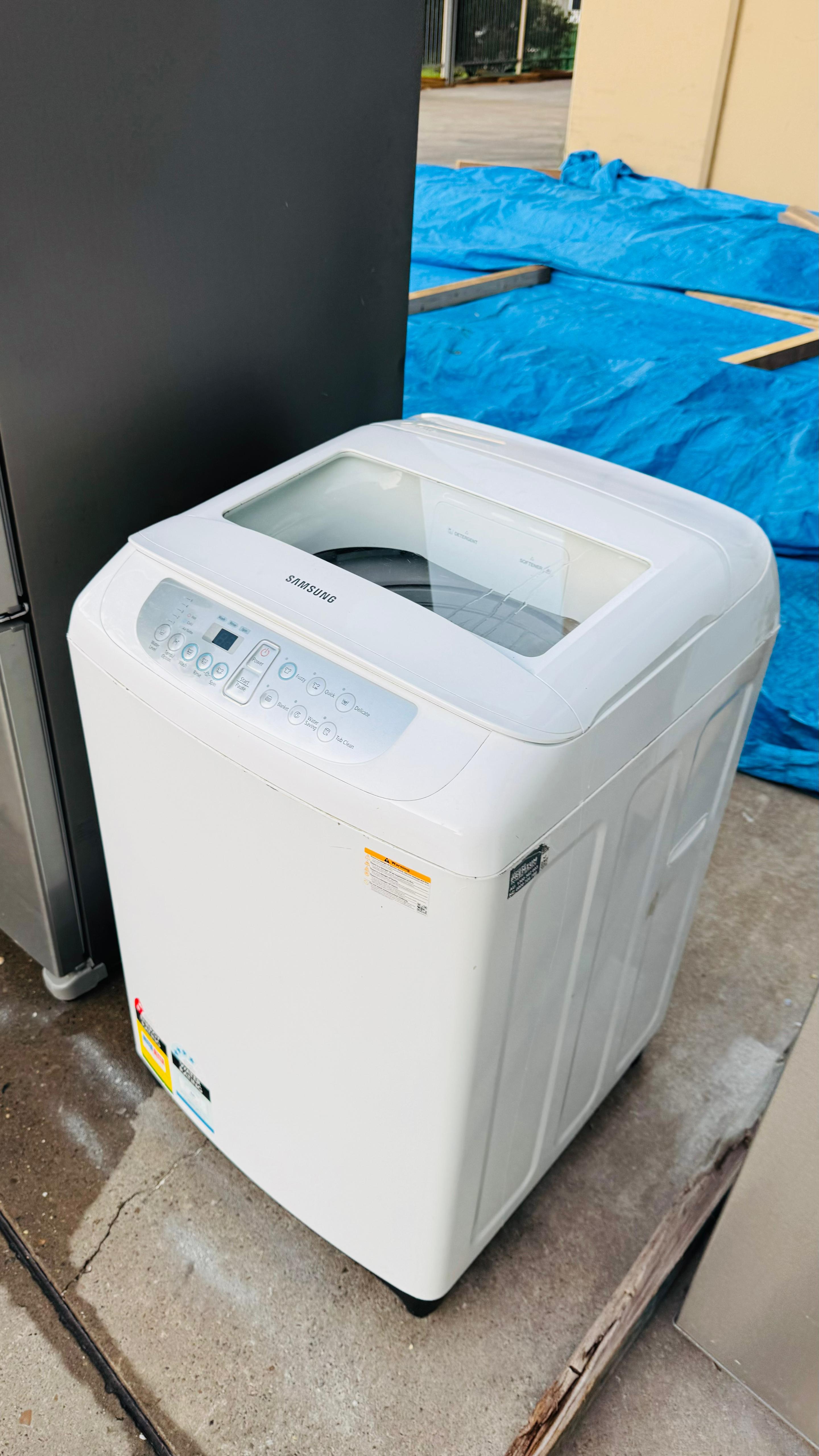 SAMSUNG 6.5KGS TOP LOADER WASHING MACHINE