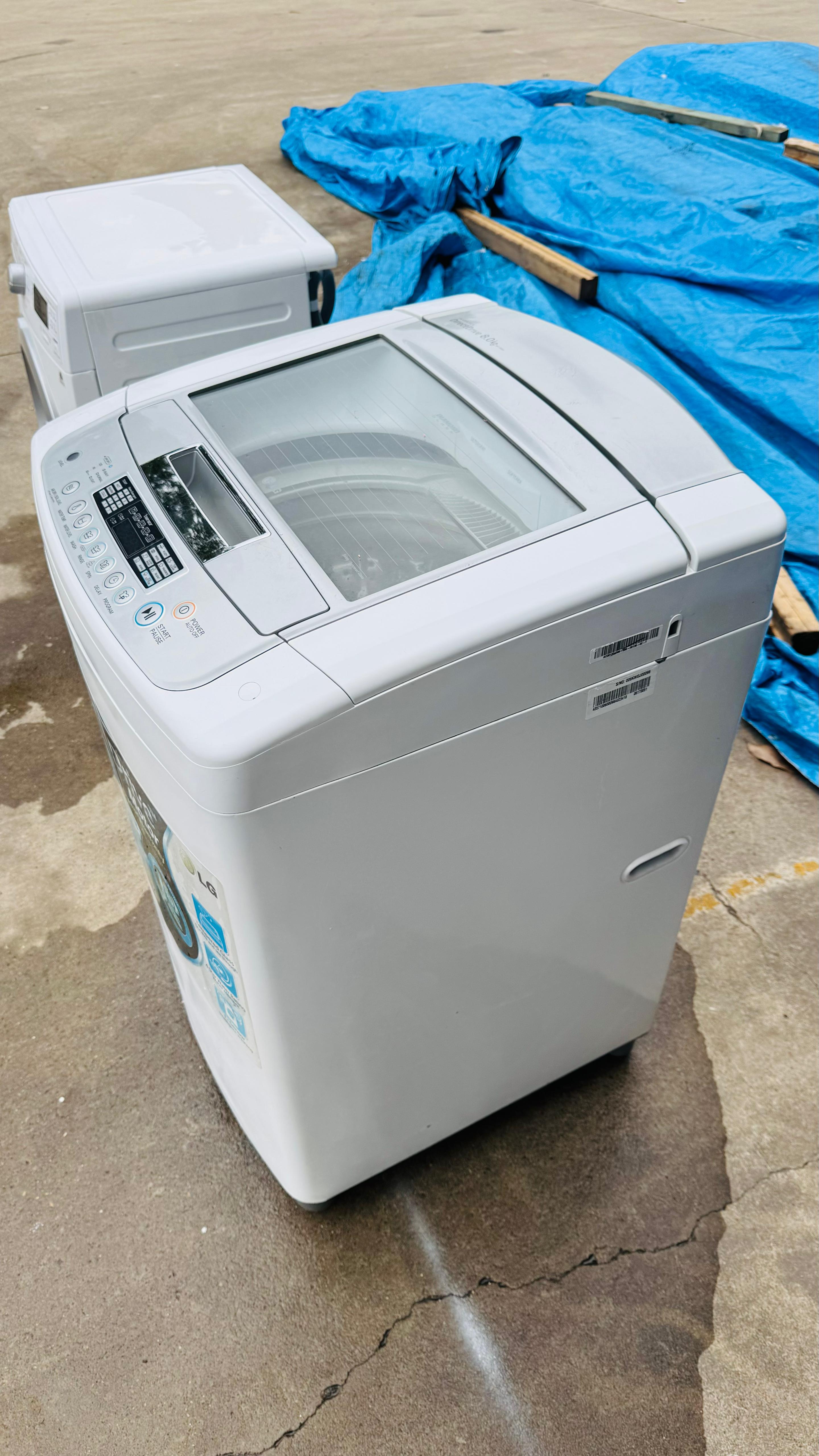 LG 8KGS TOP LOADER WASHING MACHINE