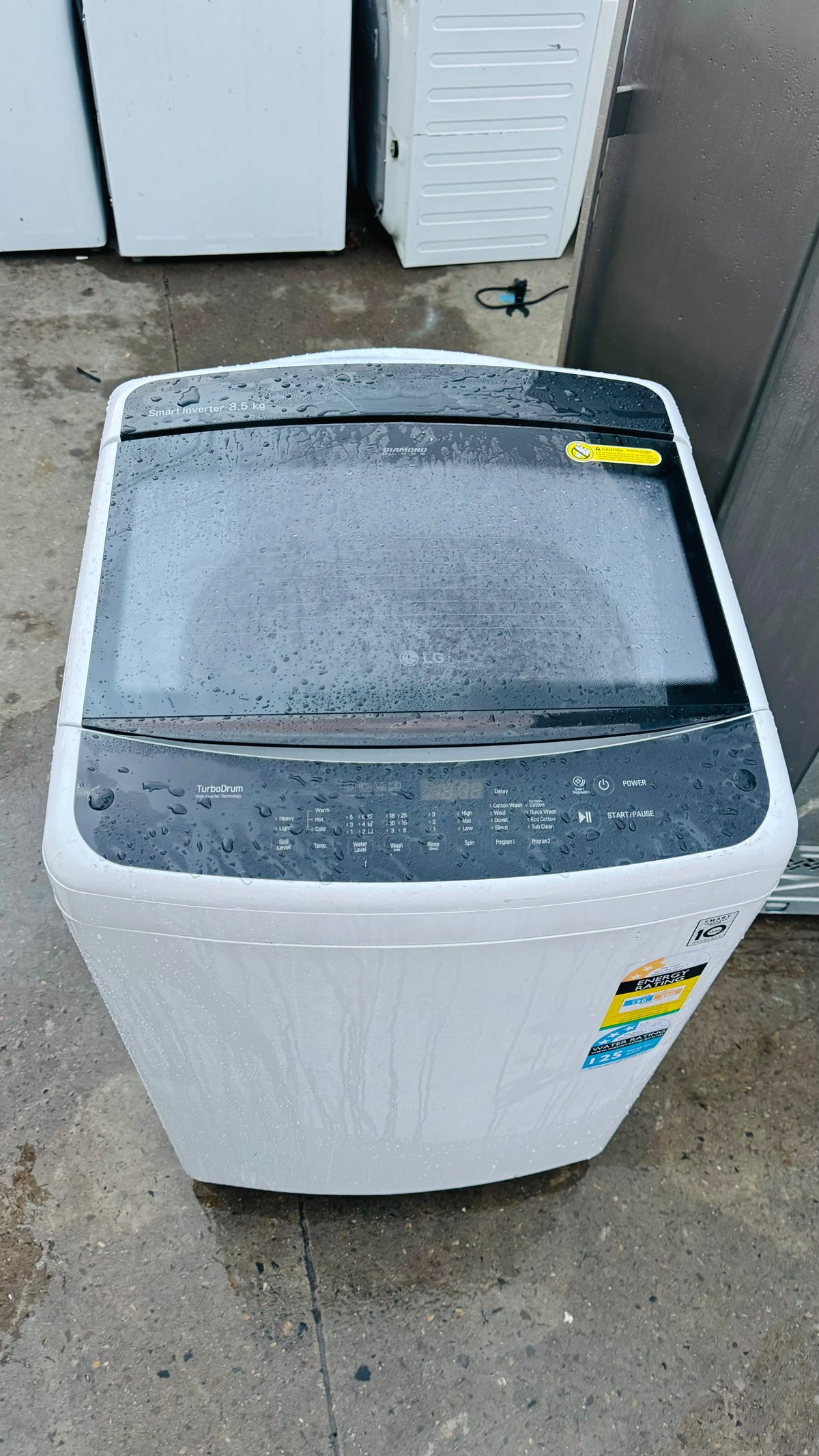 LG 8.5KGS TOP LOADER WASHING MACHINE