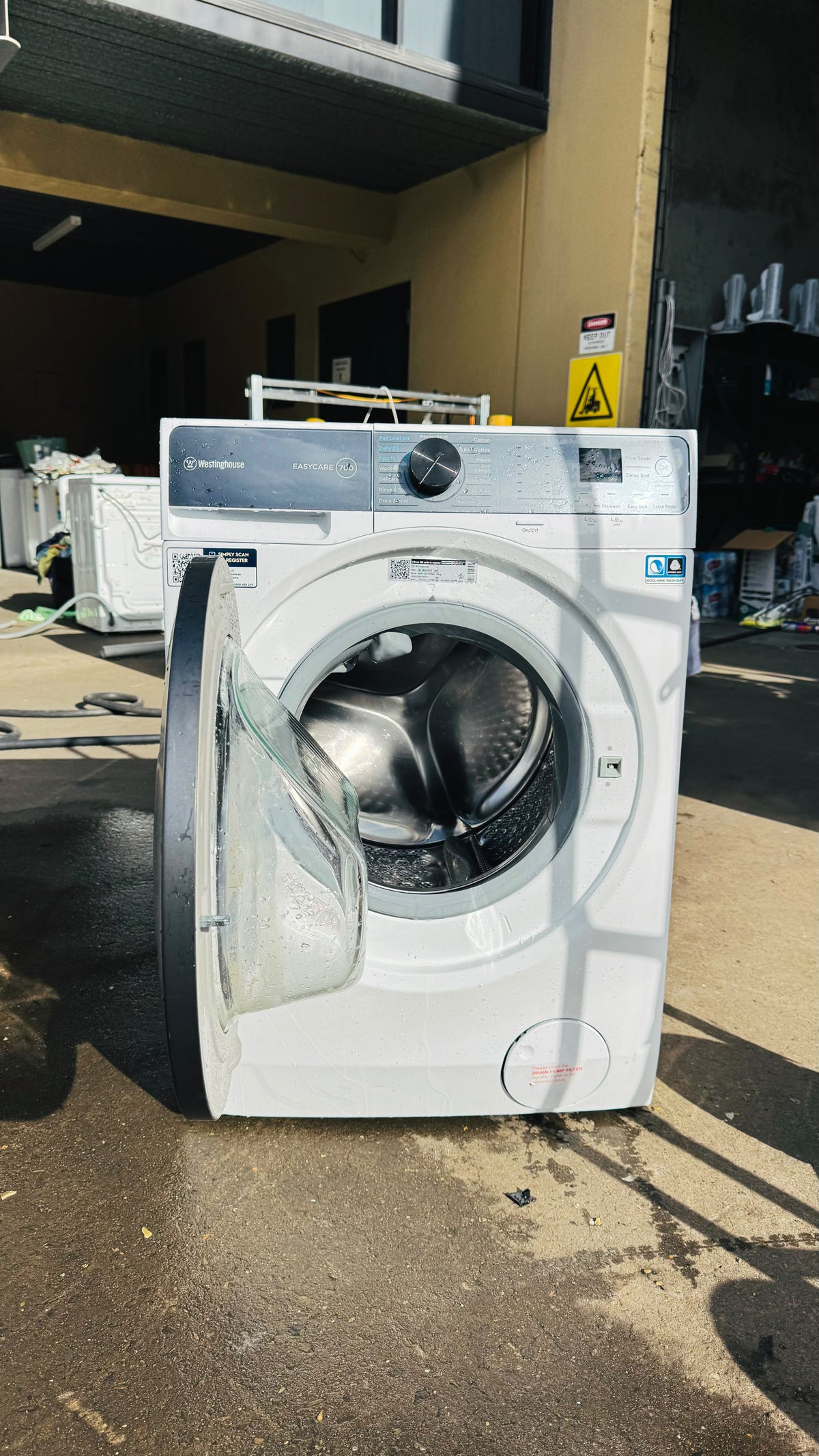 ELECTROLUX 10KGS FRONT LOADER WASHING MACHINE