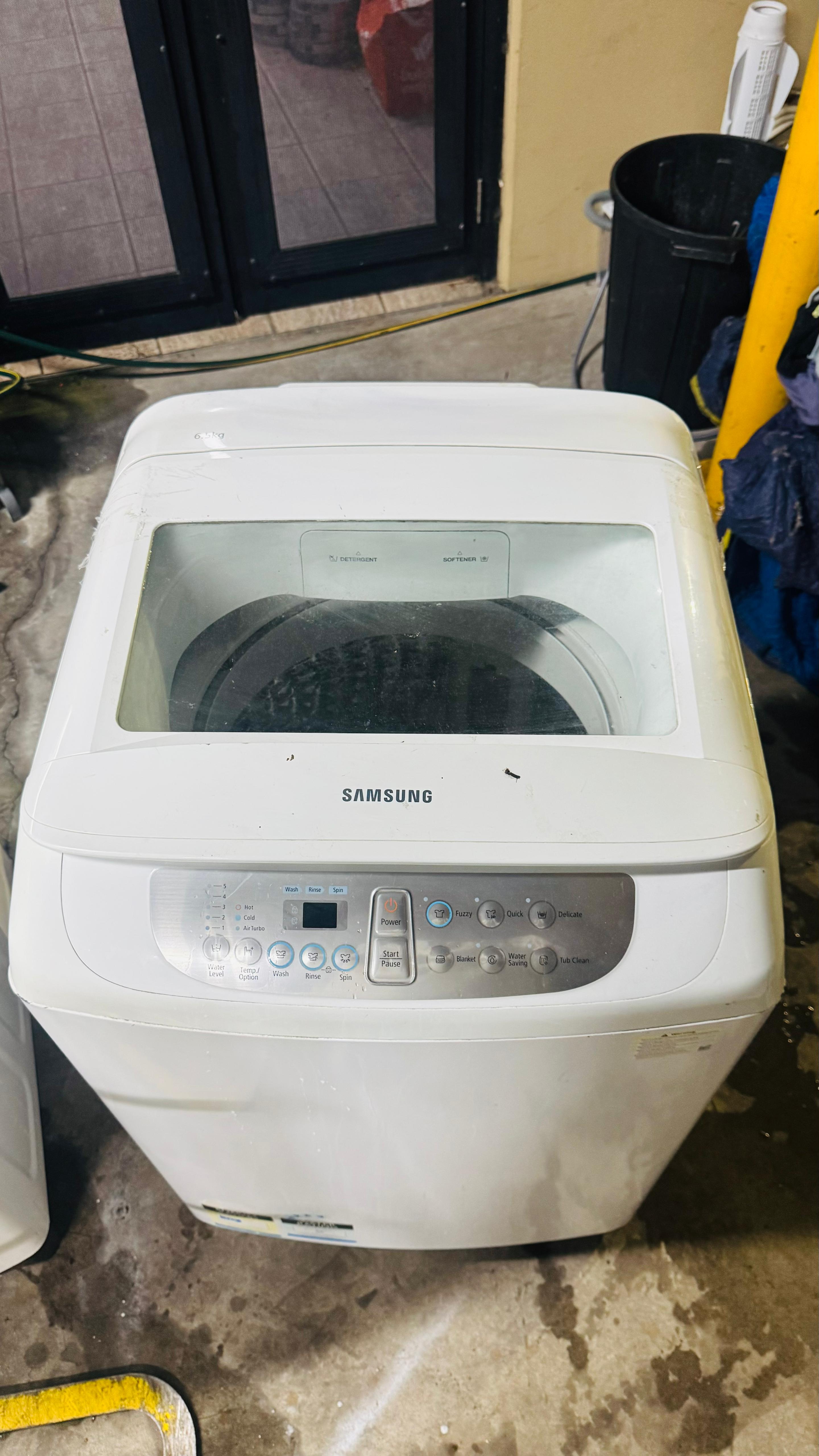 SAMSUNG 6.5 KGS TOP LOADER WASHING MACHINE