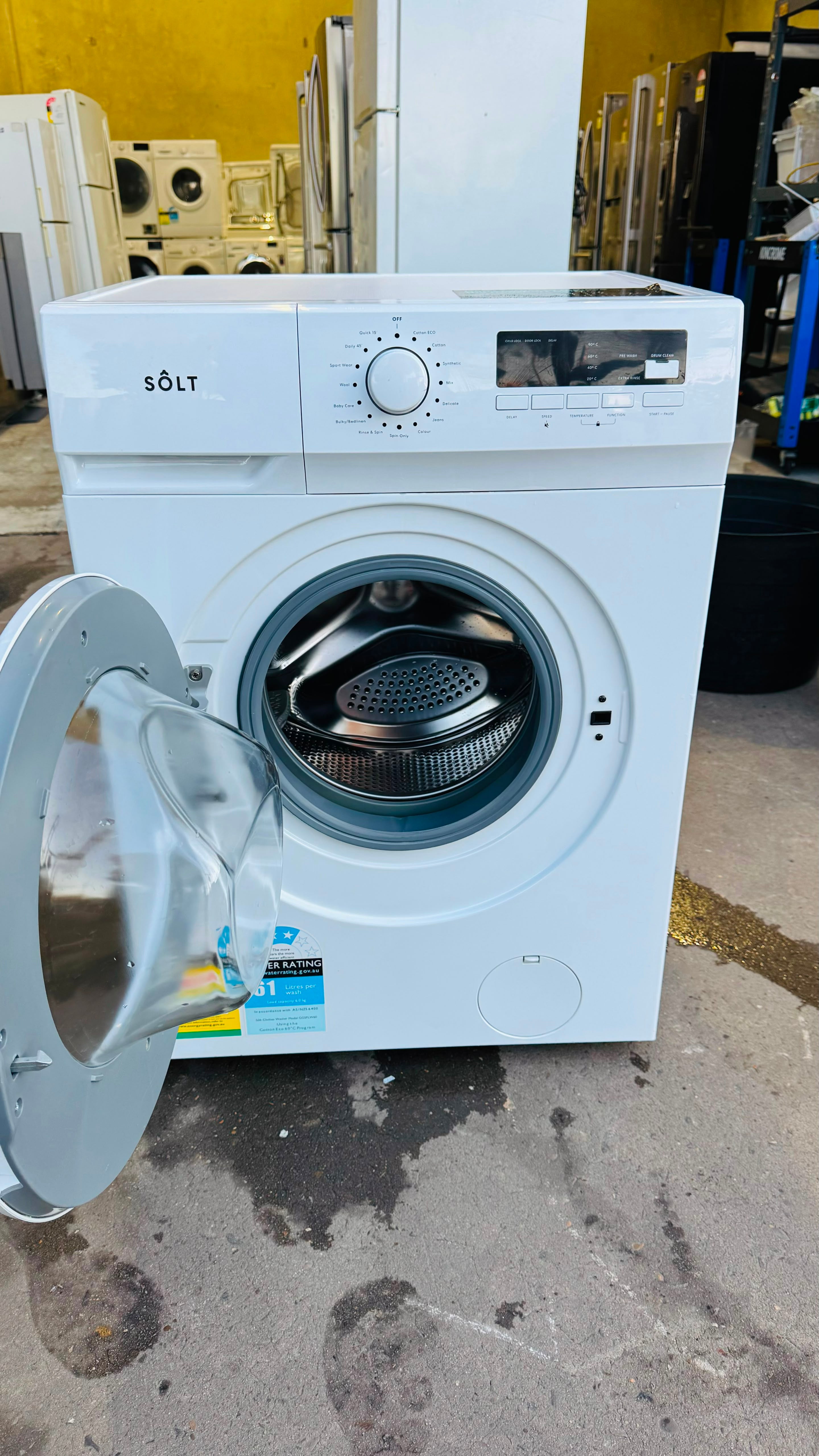 SOLT 6KGS FRONT LOADER WASHING MACHINE