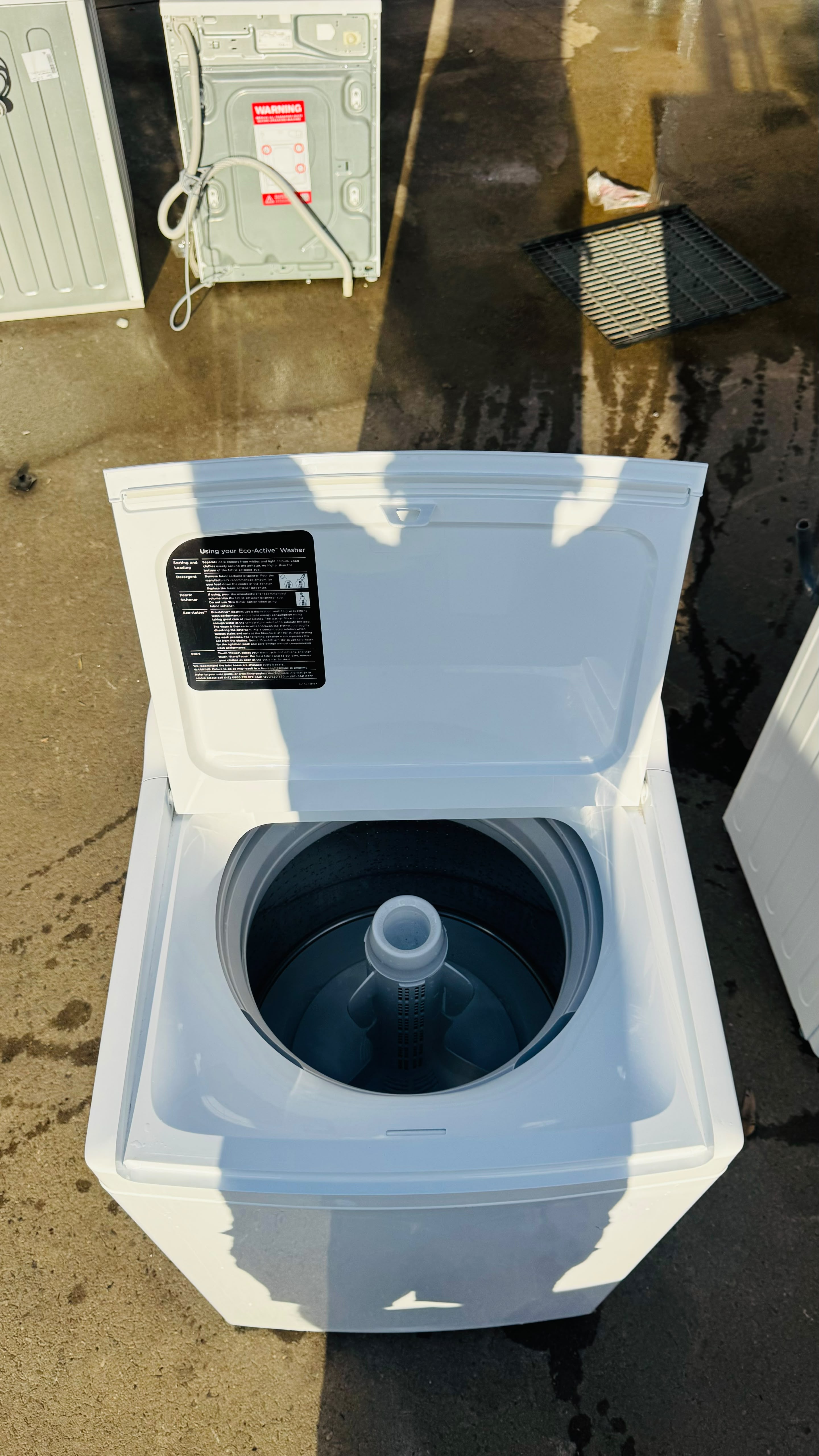 FISHER AND PAYKEL 8.5KGS TOP LOADER WASHING MACHINE