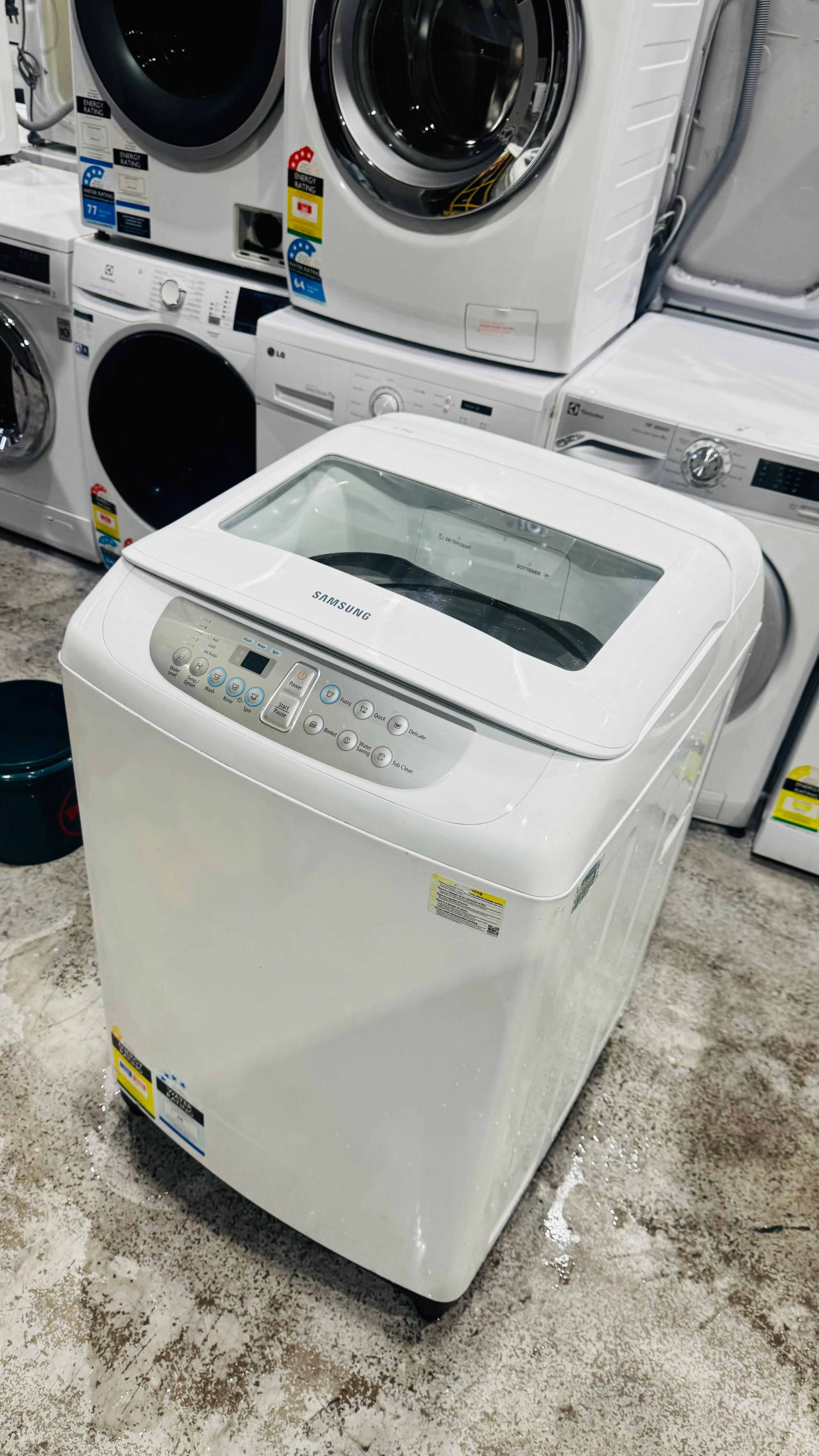 SAMSUNG 6.5 KGS TOP LOADER WASHING MACHINE