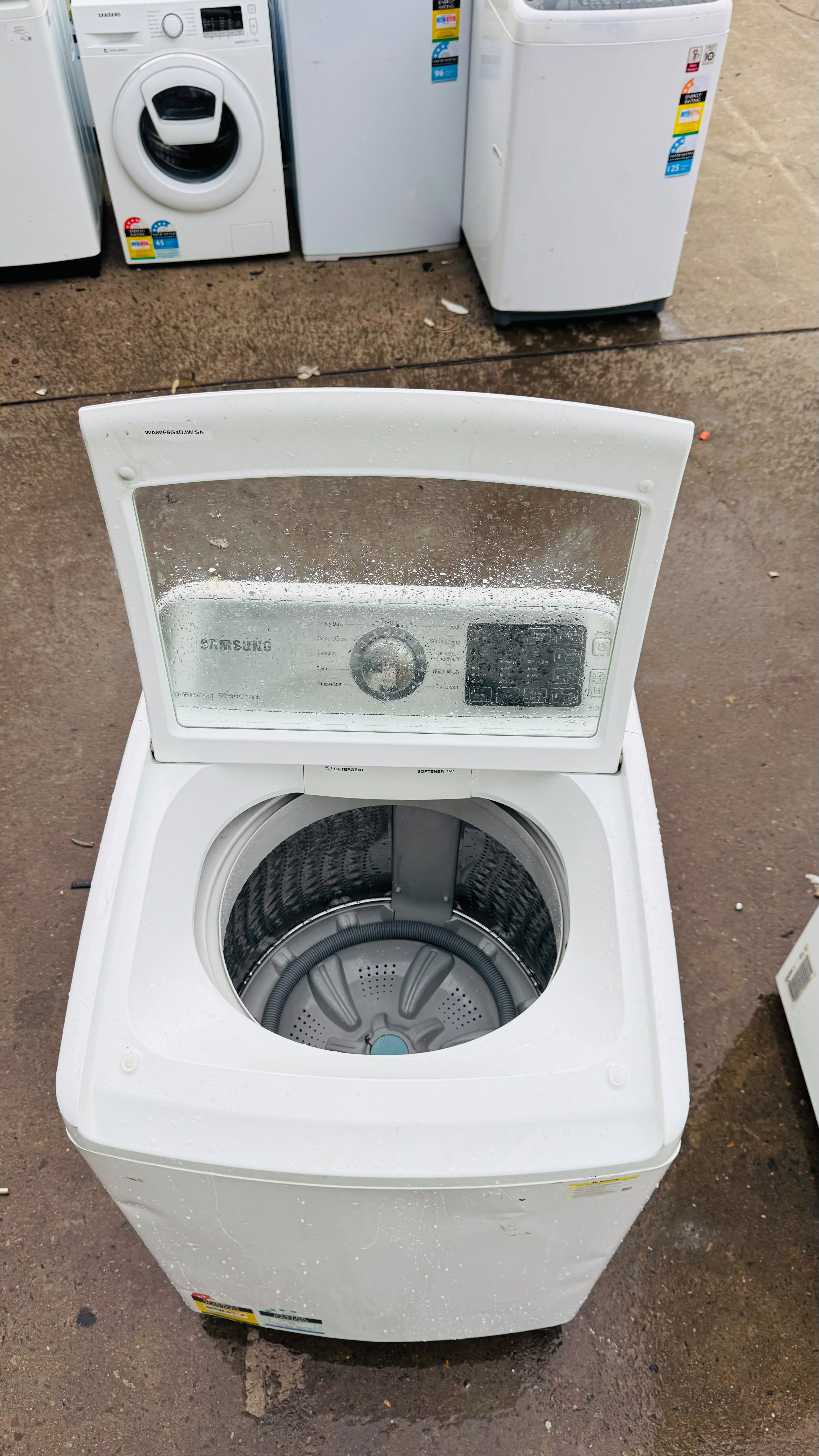 SAMSUNG 8KGS TOP LOADER WASHING MACHINE