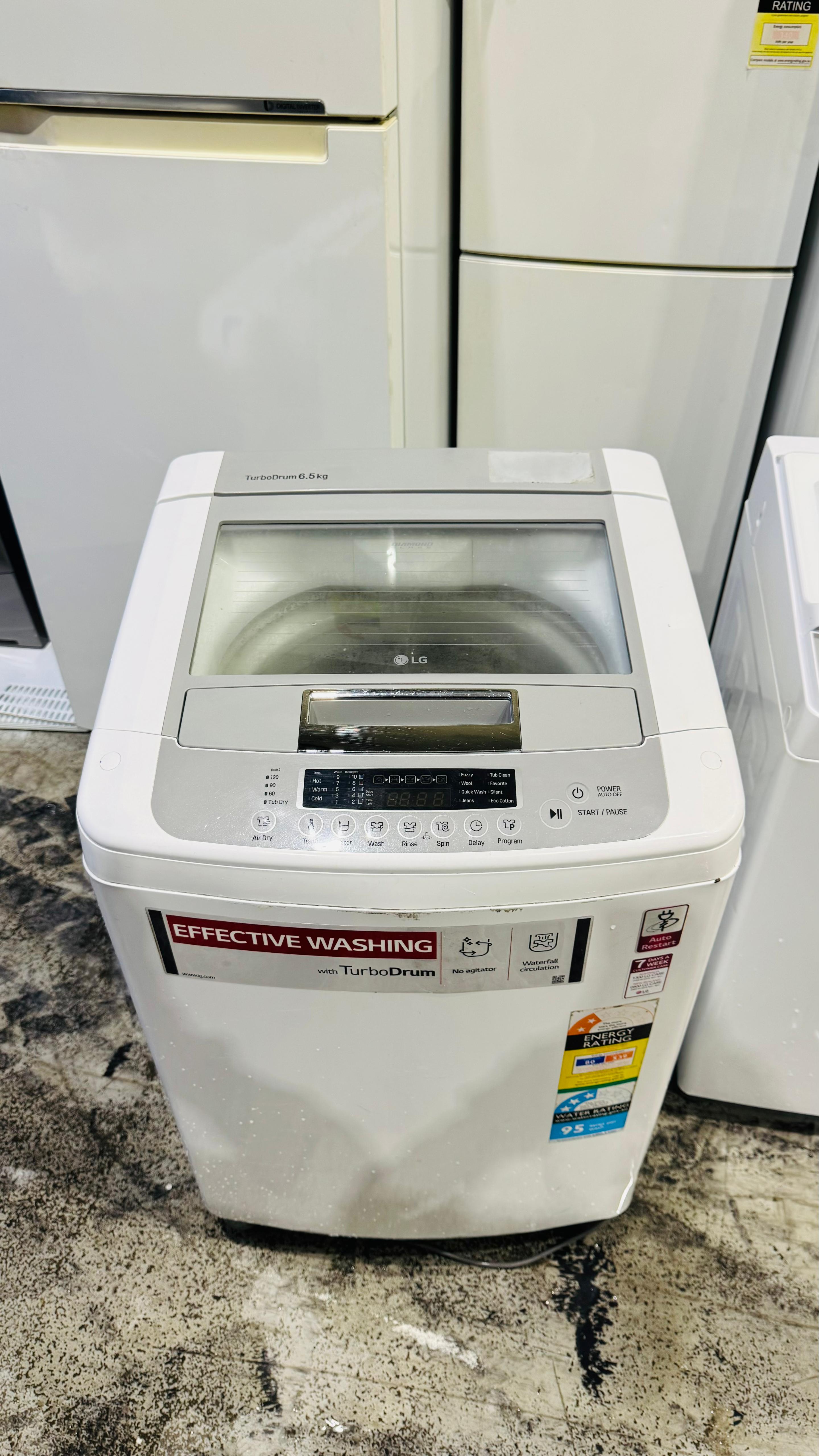 LG 6.5KGS TOP LOADER WASHING MACHINE