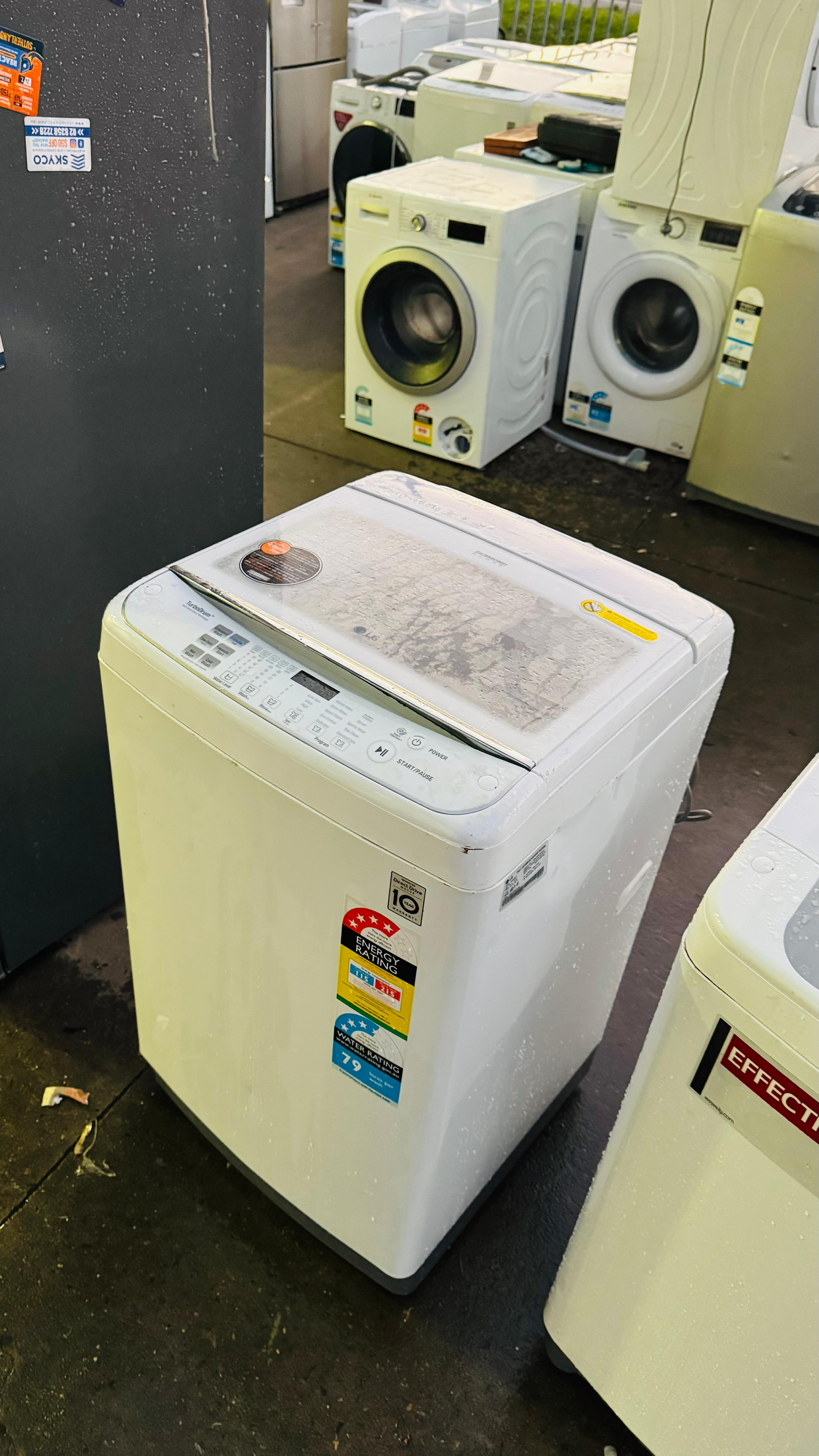 LG 6.5KGS TOP LOADER WASHING MACHINE