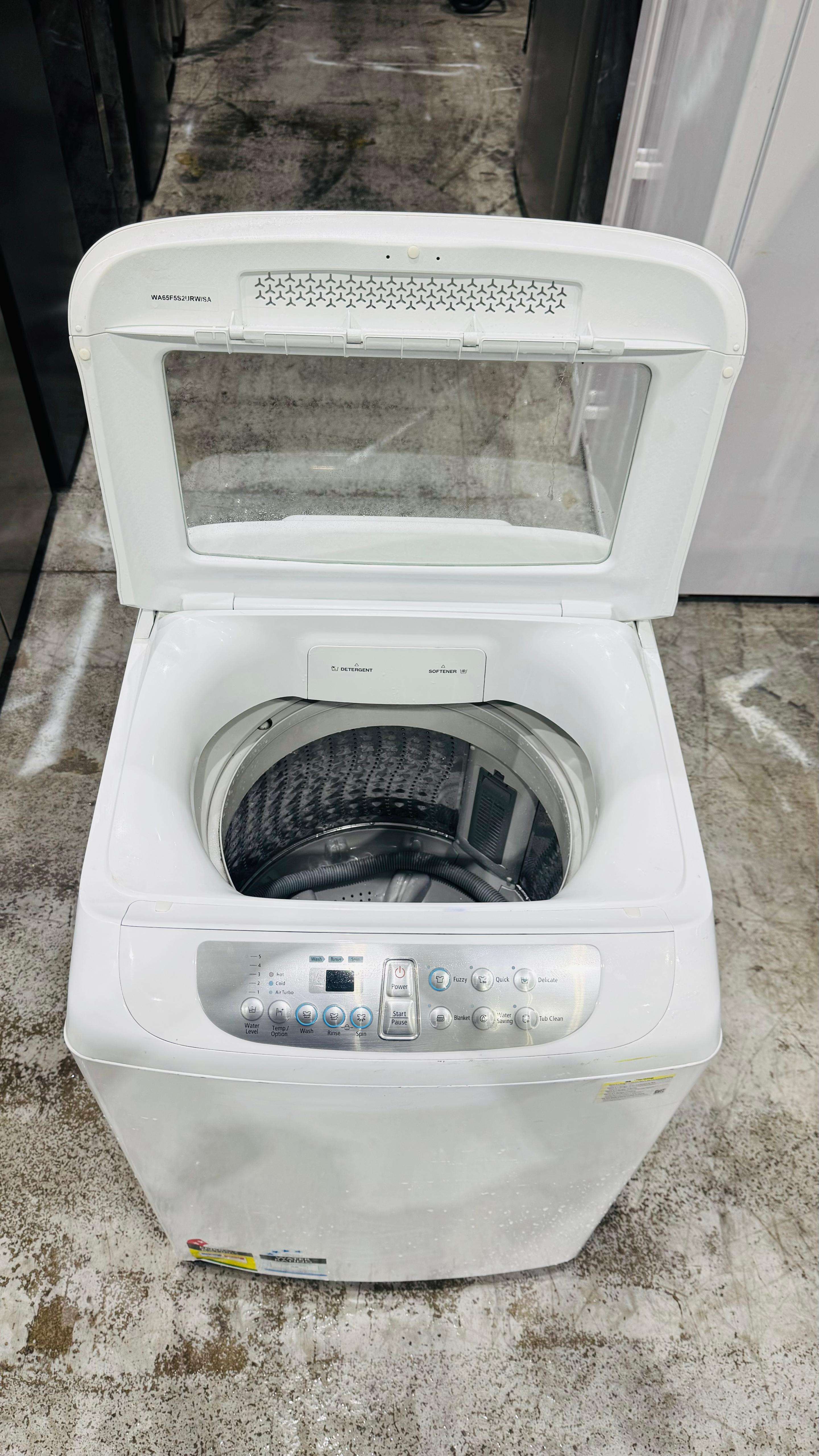 SAMSUNG 6.5 KGS TOP LOADER WASHING MACHINE