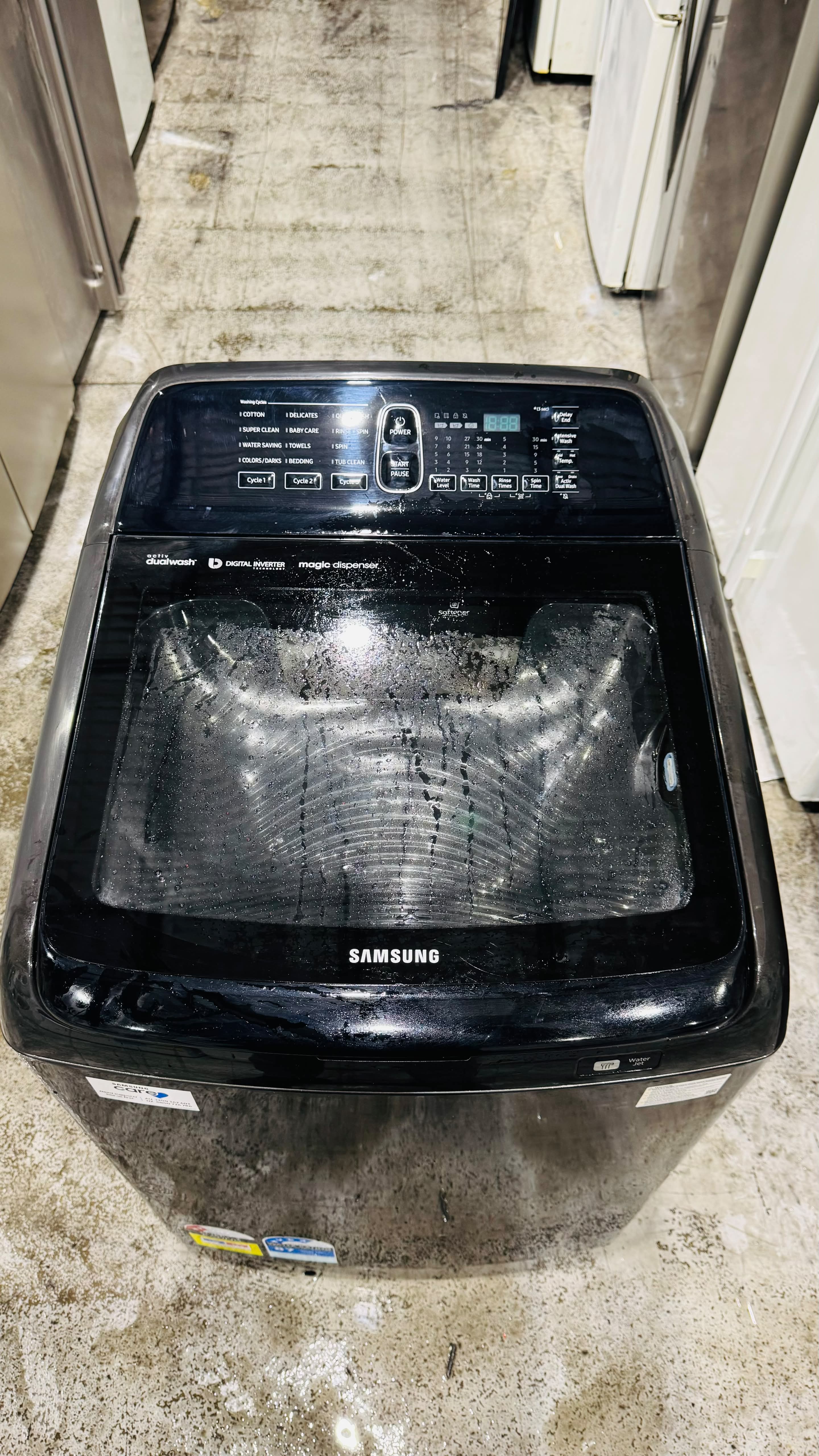 SAMSUNG 8.5KGS TOP LOADER WASHING MACHINE