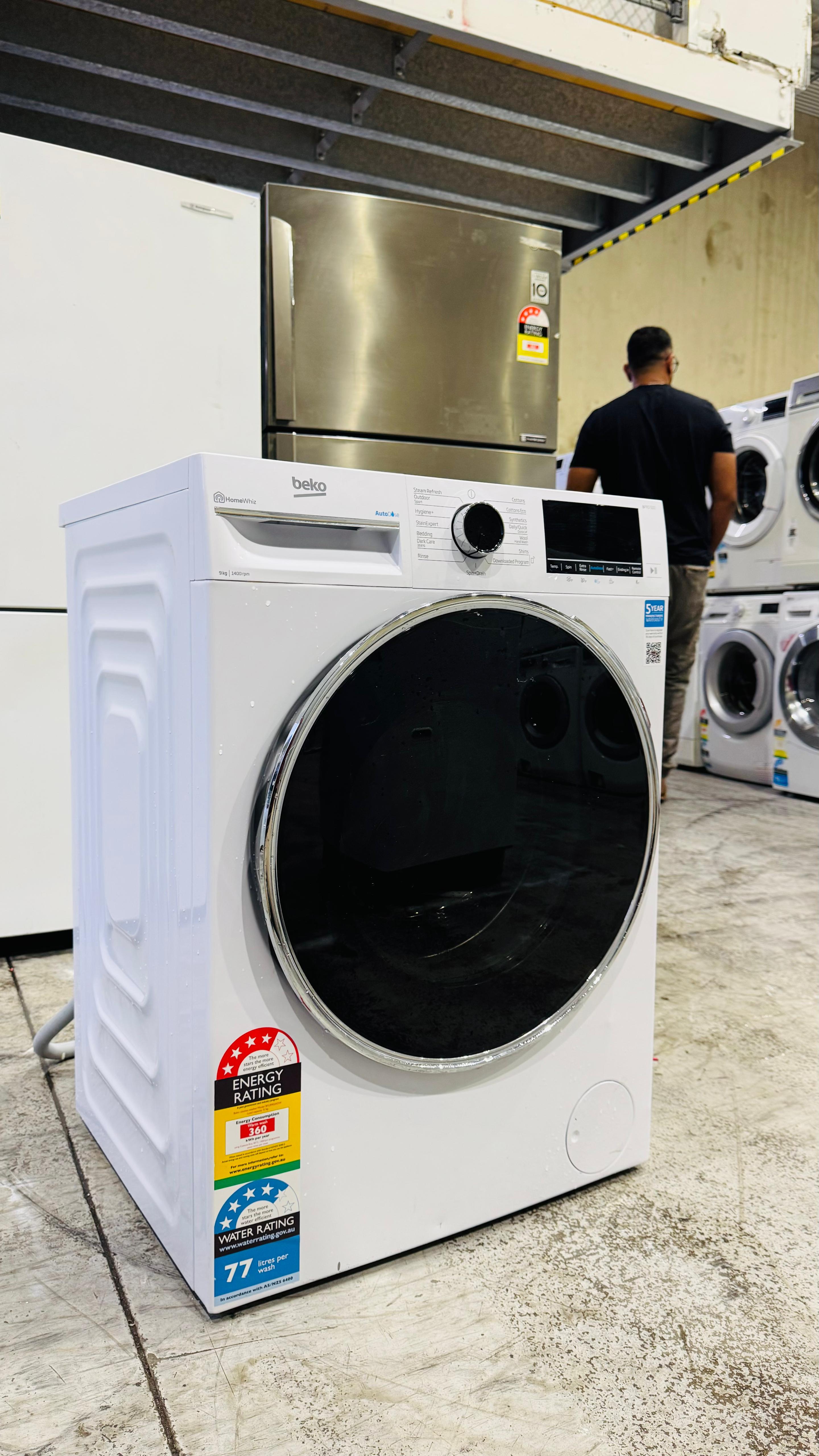 BEKO 9KGS FRONT LOADER WASHING MACHINE