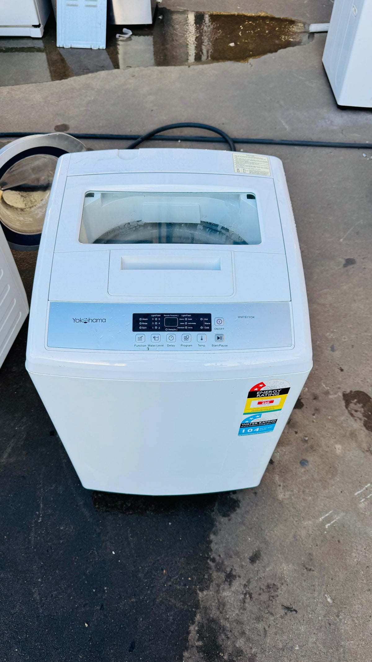 YOKOHOMA 8KGS TOP LOADER WASHING MACHINE