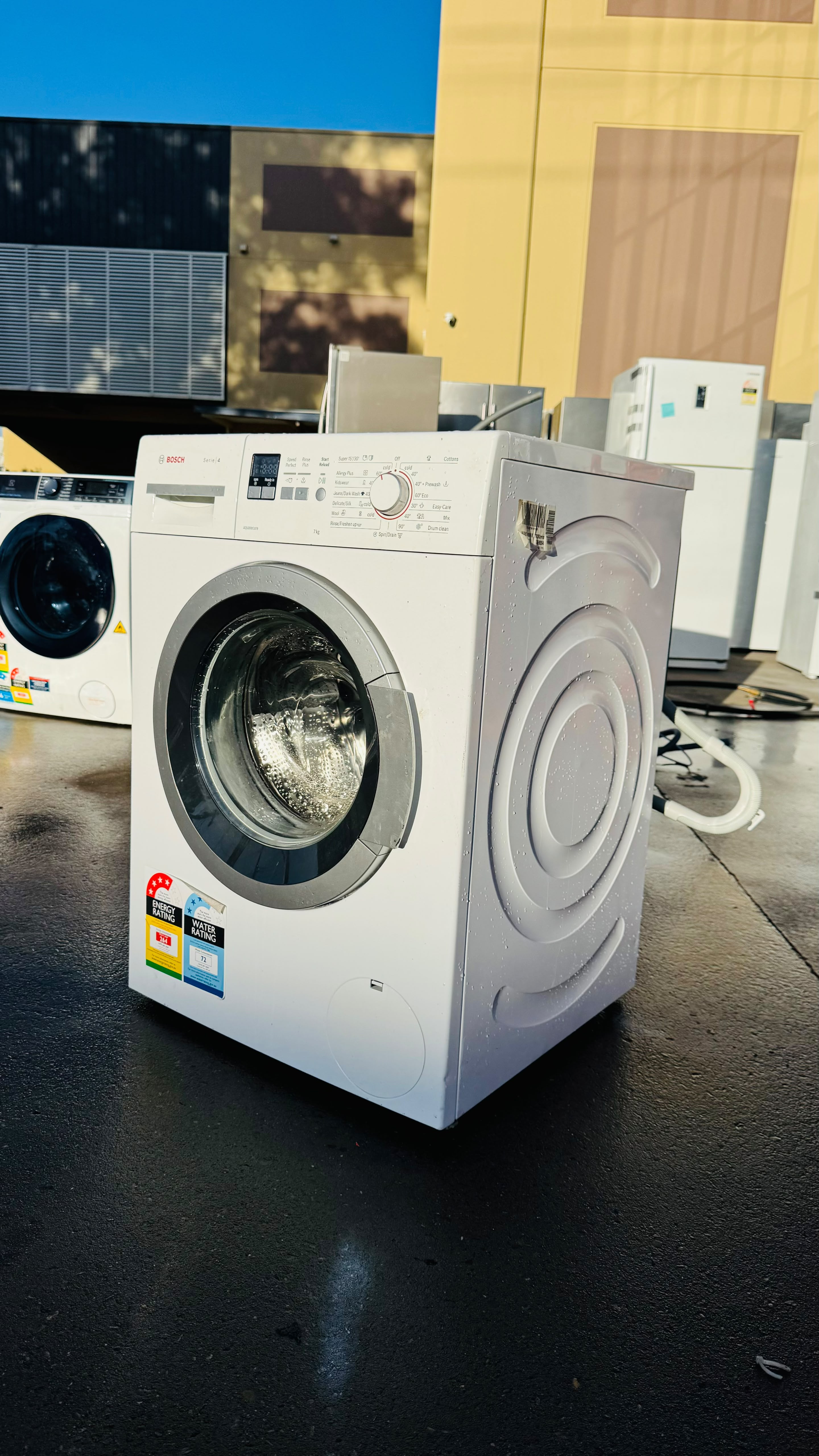 BOSCH 7KGS FRONT LOADER WASHING MACHINE