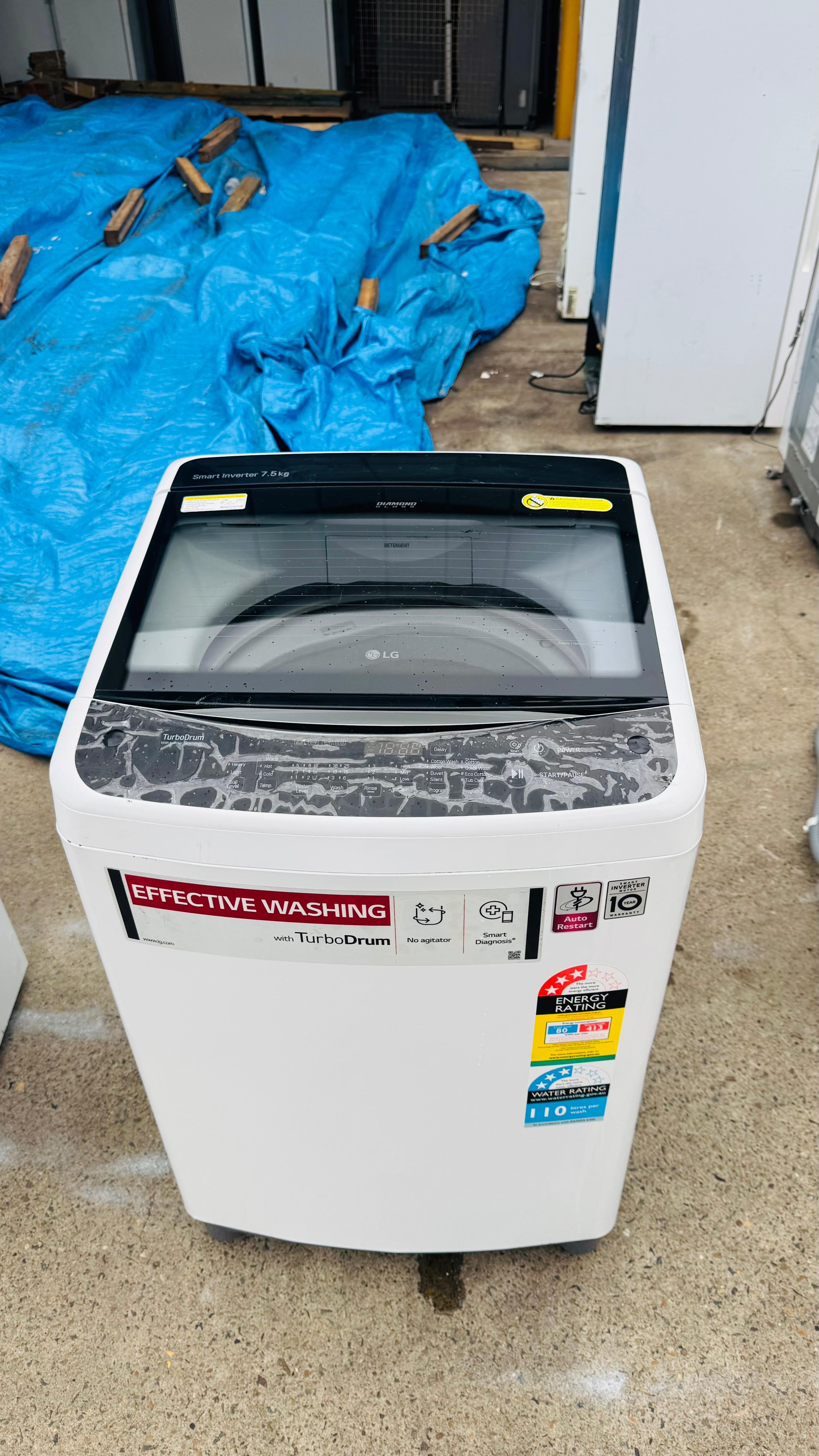 LG 7.5KGS TOP LOADER WASHING MACHINE