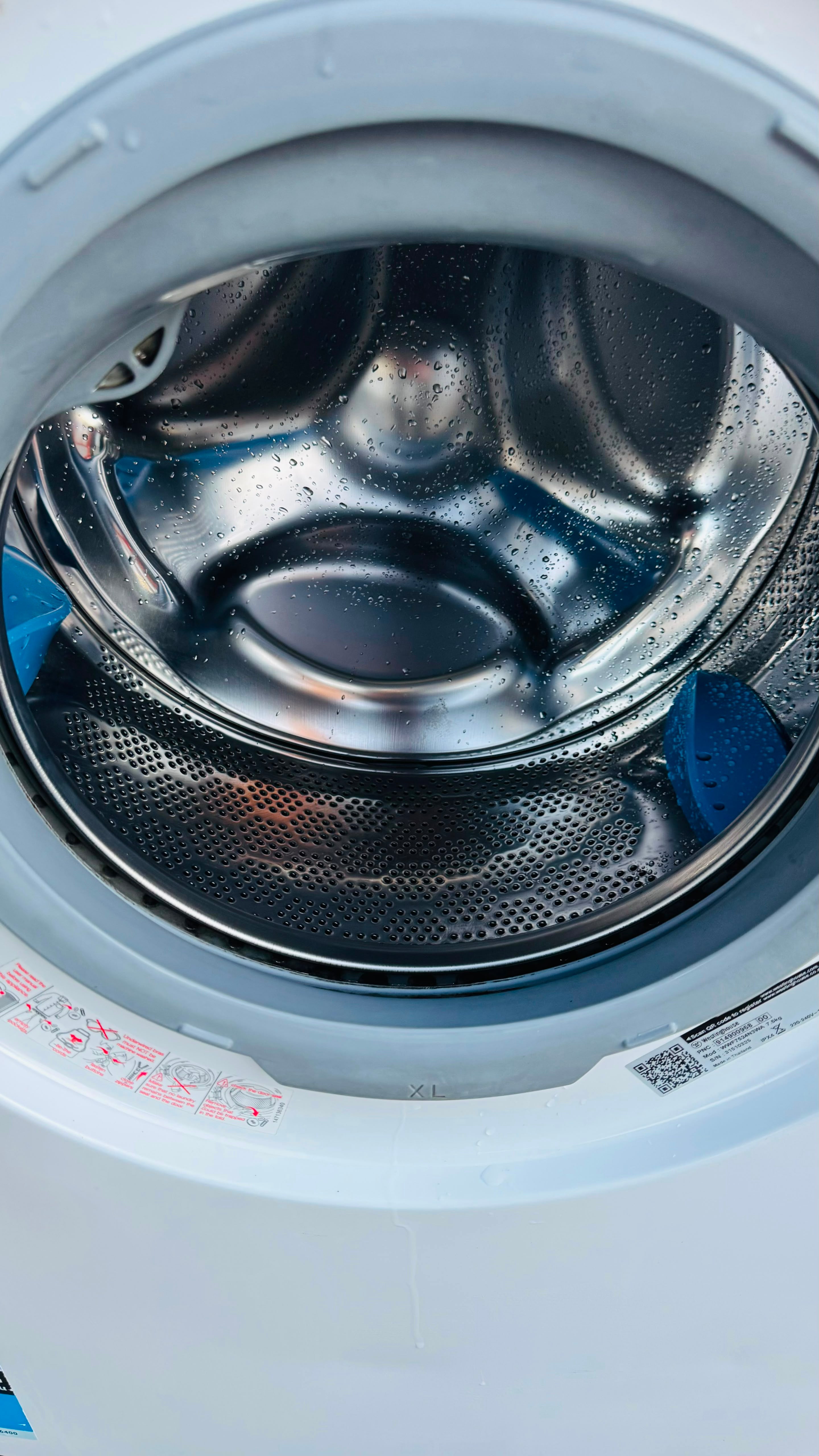 WESTINGHOUSE 7.5KGS FRONT LOADER WASHING MACHINE