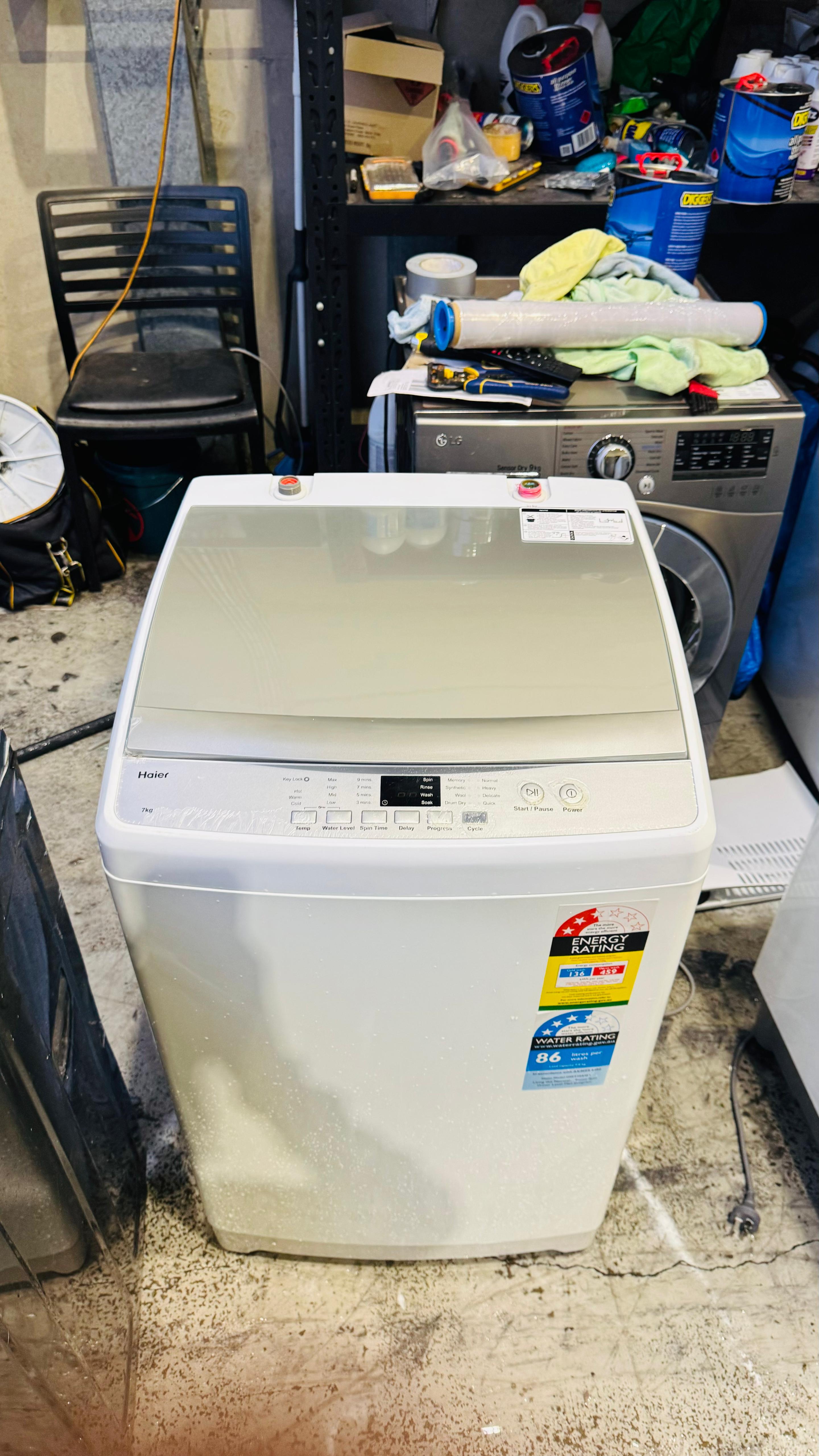 HAIER 7KGS TOP LOADER WASHING MACHINE