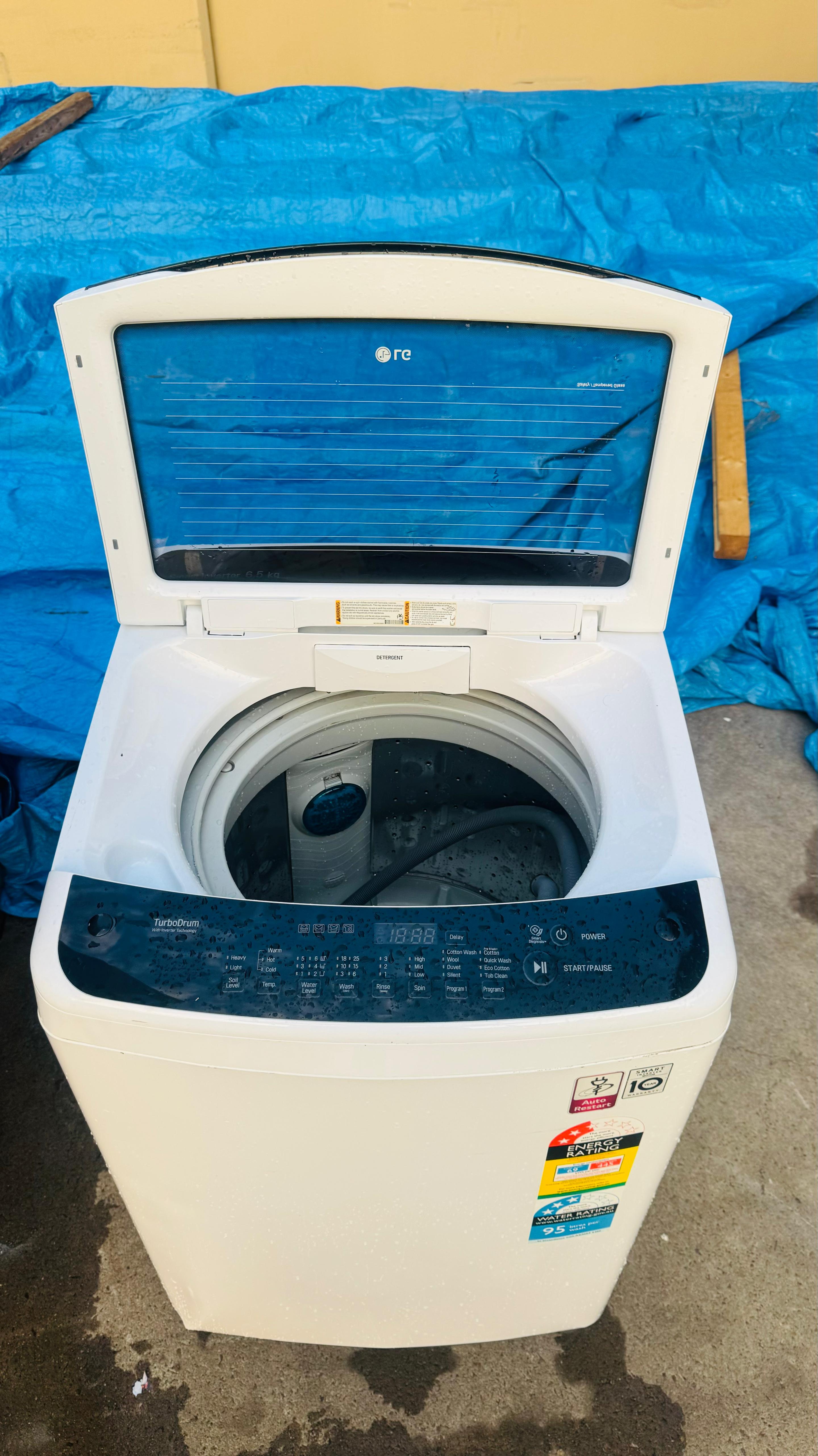 LG 6.5 KGS TOP LOADER WASHING MACHINE