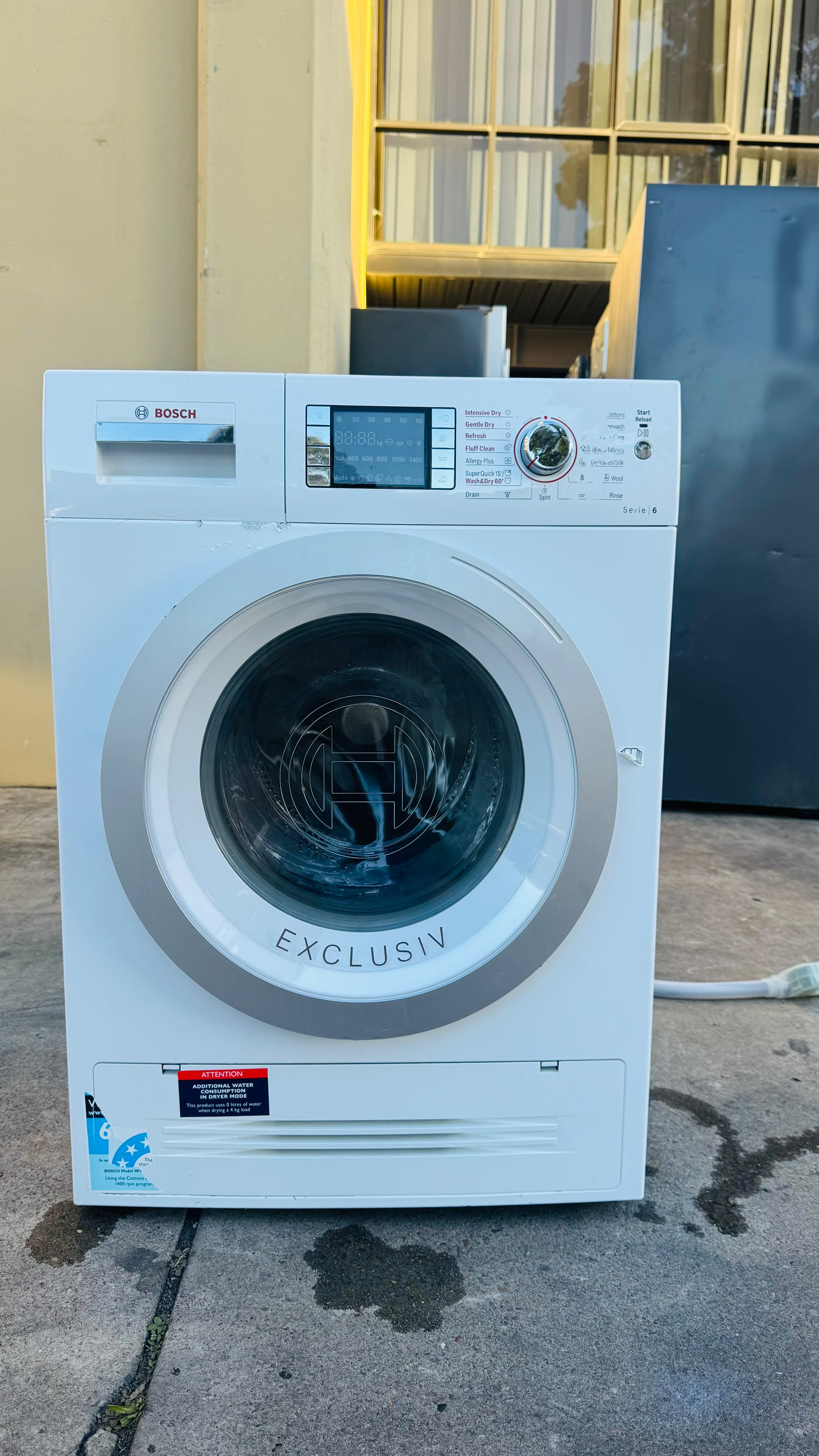 BOSCH 8KGS FRONT LOADER WASHING MACHINE