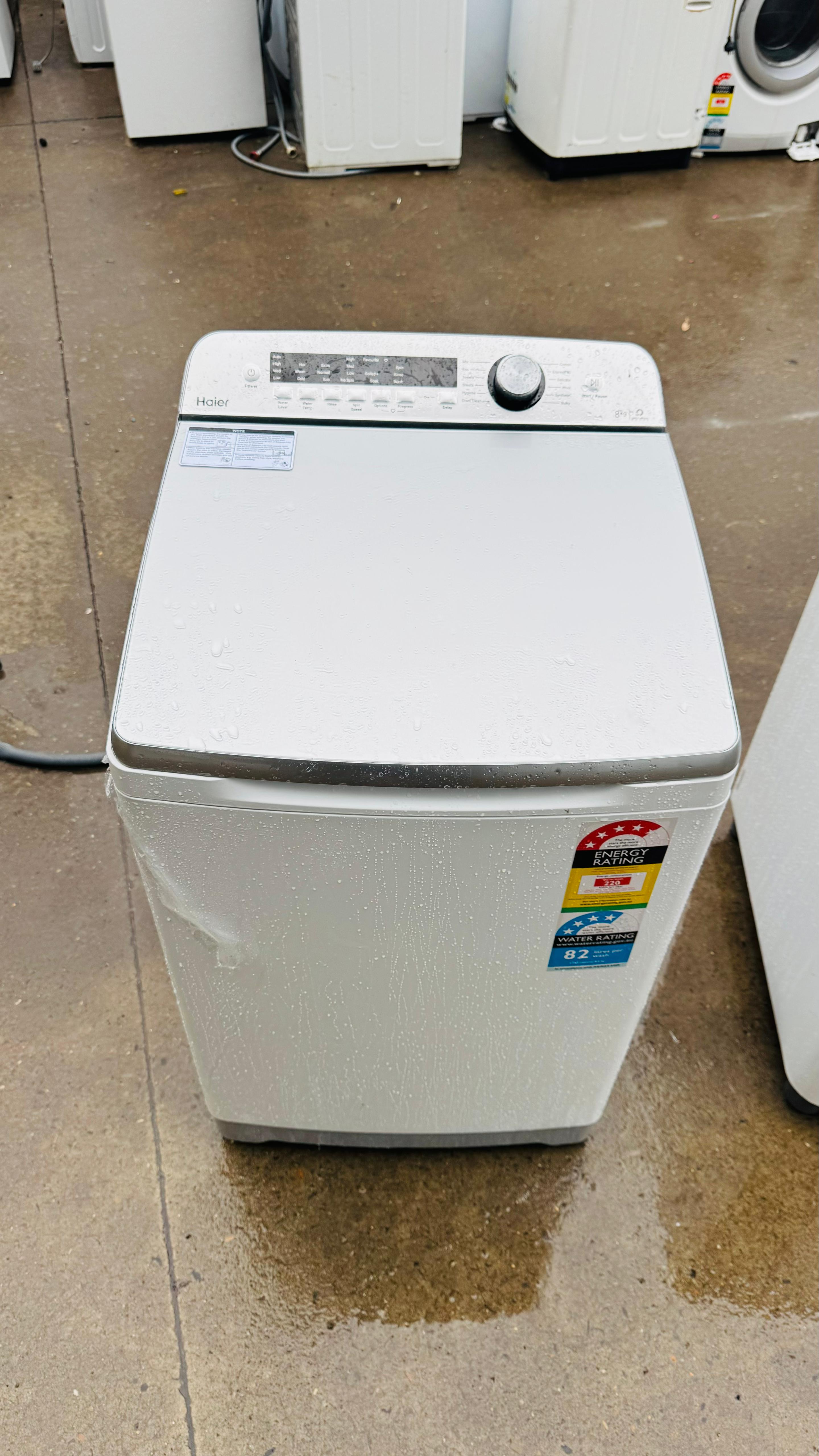 HAIER 8KGS TOP LOADER WASHING MACHINE