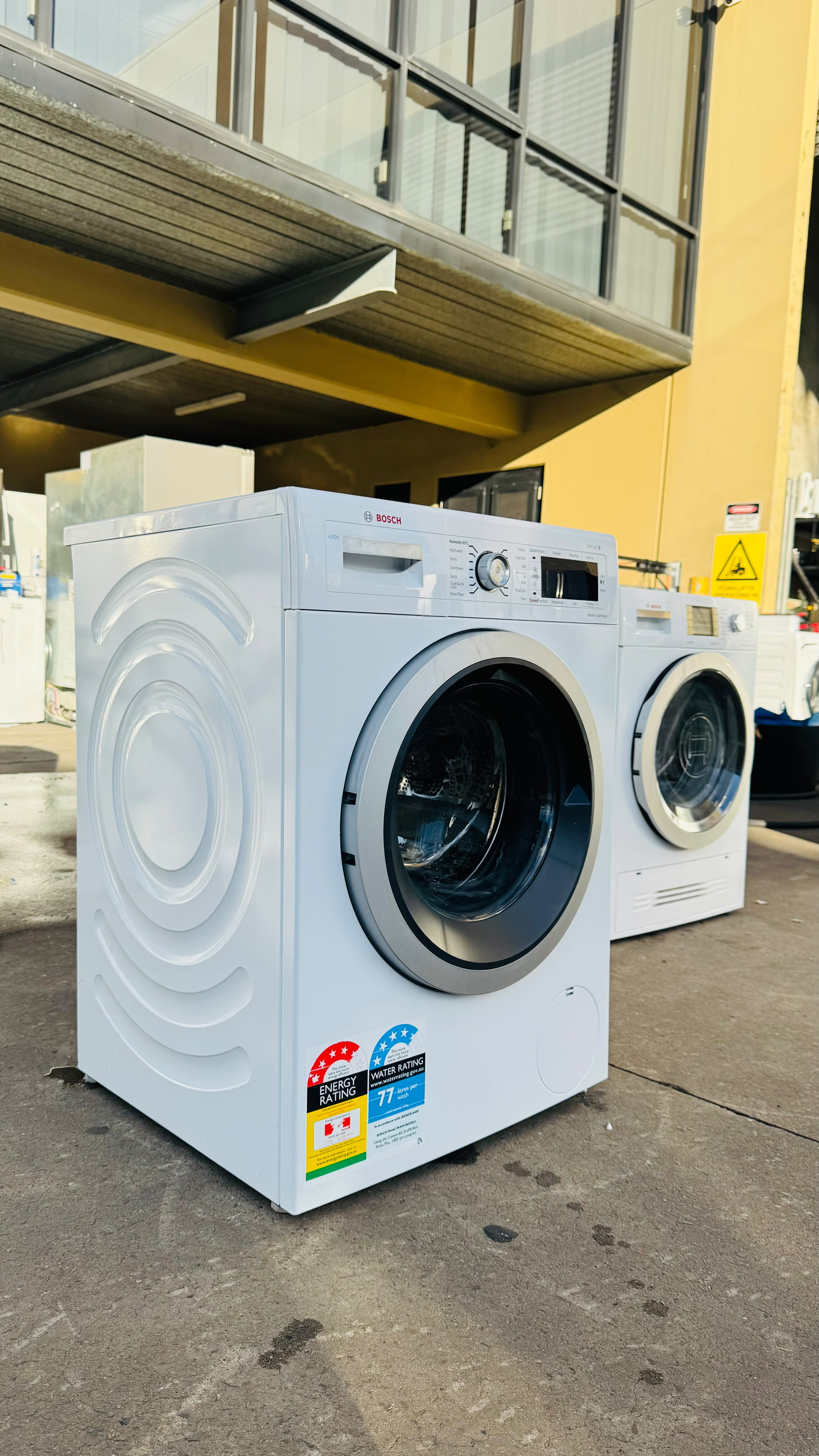 BOSCH 9KGS FRONT LOADER WASHING MACHINE